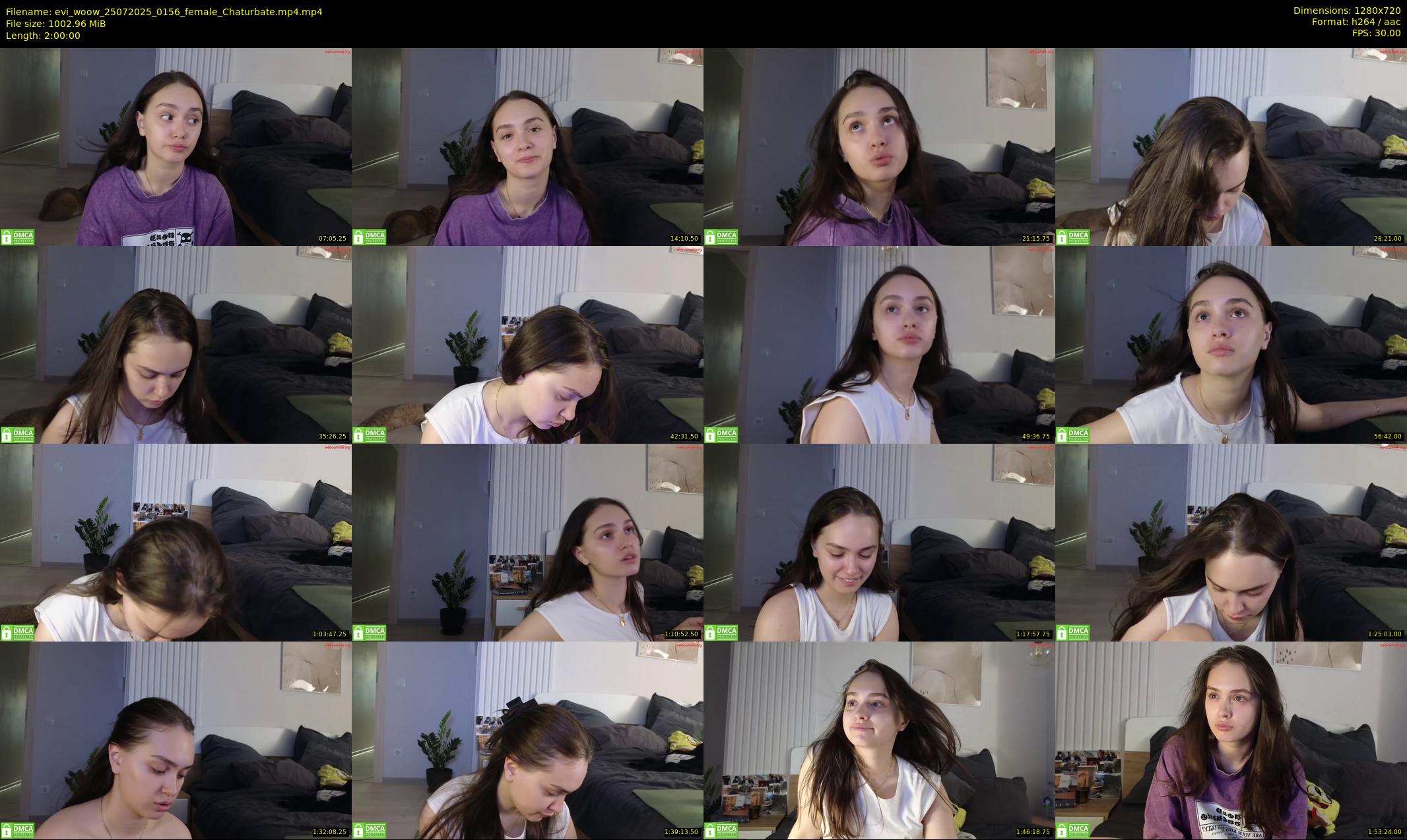evi_woow — 120 minute Chaturbate female cam show recording, 720p, Jul 25, 2025