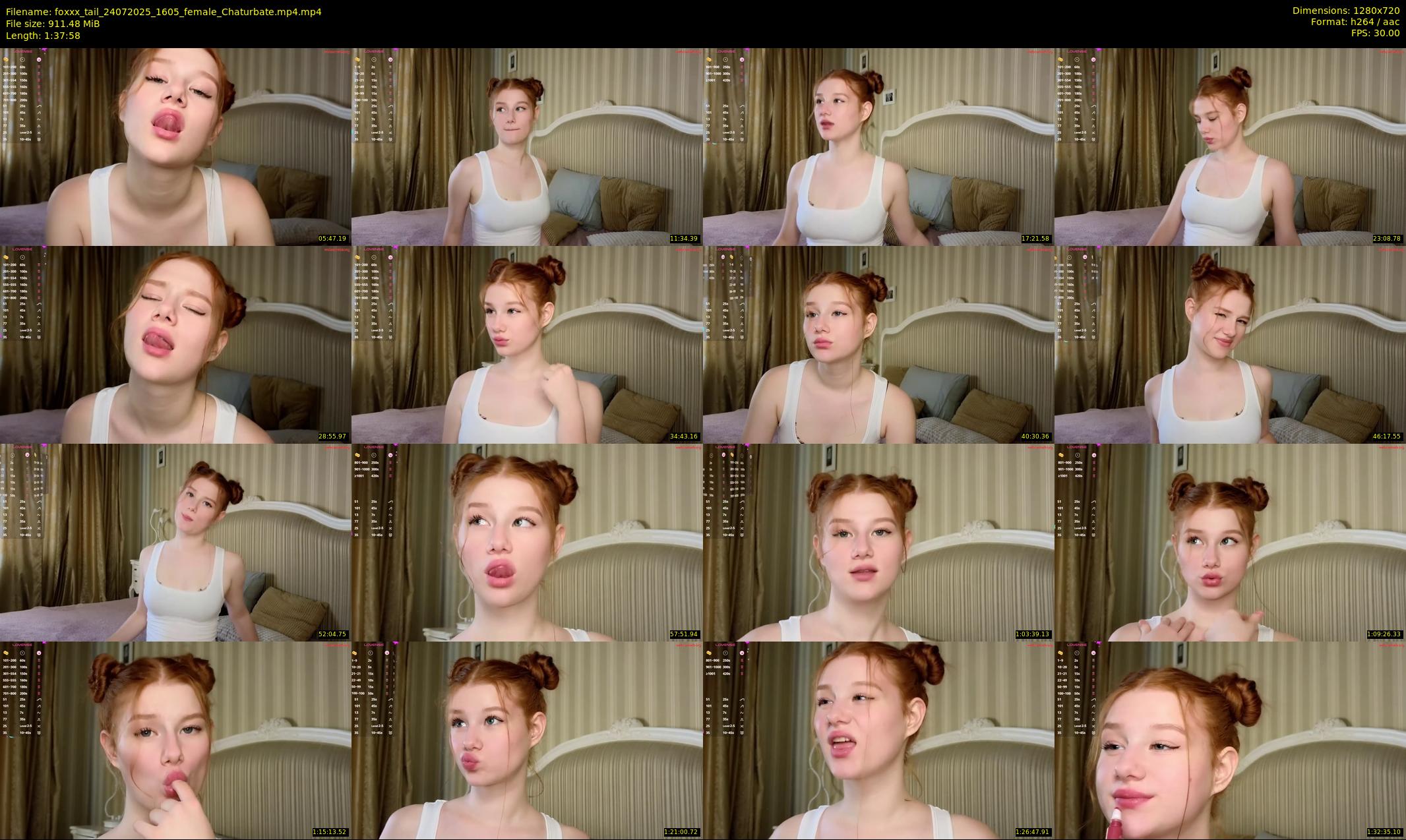 foxxx_tail — 98 minute Chaturbate female cam show recording, 720p, Jul 24, 2025