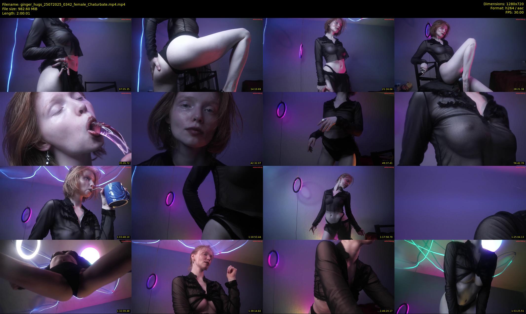 ginger_hugs — 121 minute Chaturbate female cam show recording, 720p, Jul 25, 2025