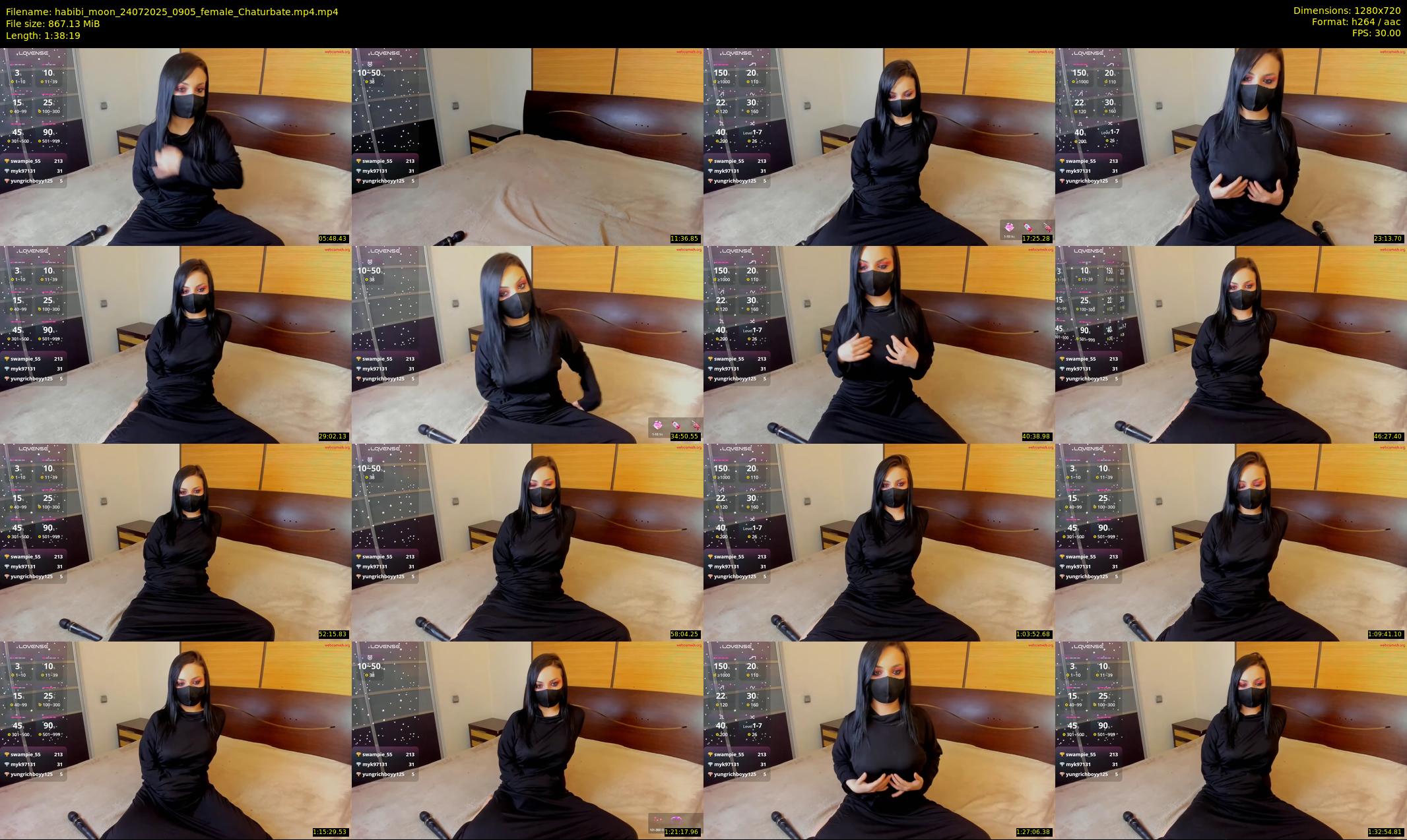 habibi_moon — 99 minute Chaturbate female cam show recording, 720p, Jul 24, 2025