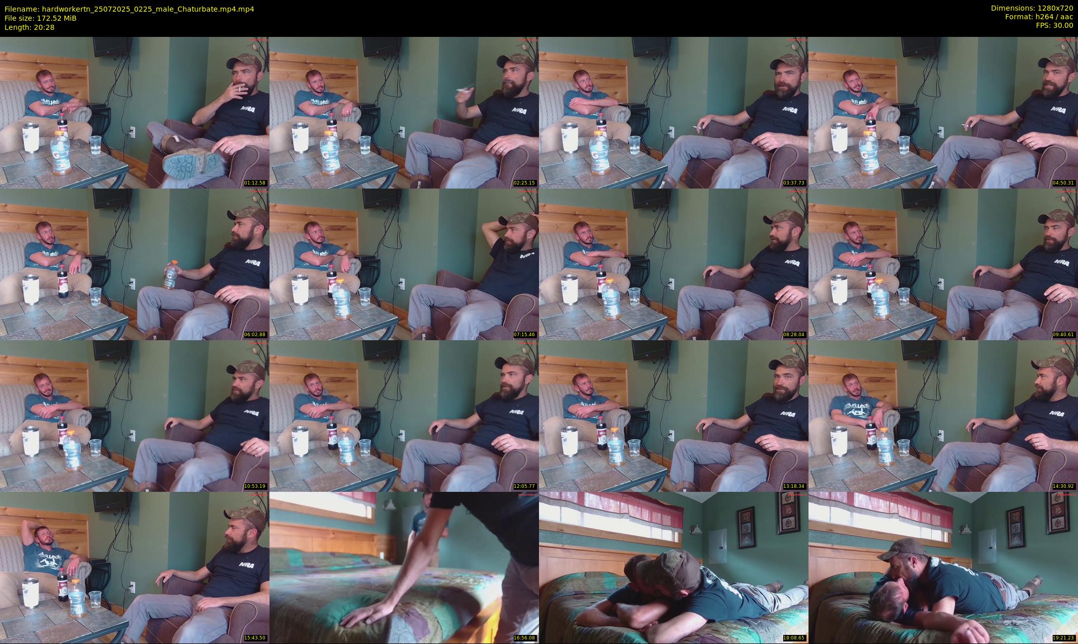 hardworkertn — 21 minute Chaturbate male cam show recording, 720p, Jul 25, 2025