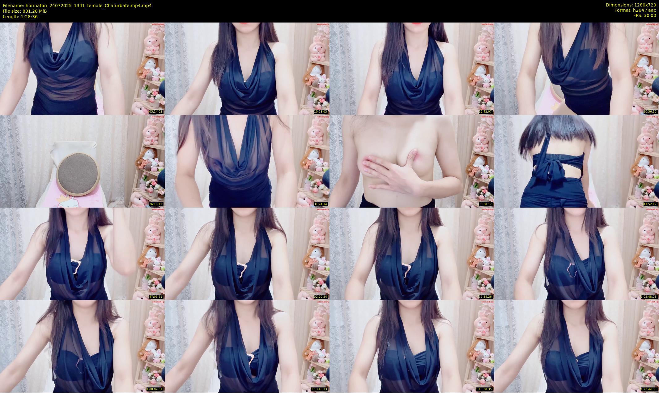 horinatori — 89 minute Chaturbate female cam show recording, 720p, Jul 24, 2025