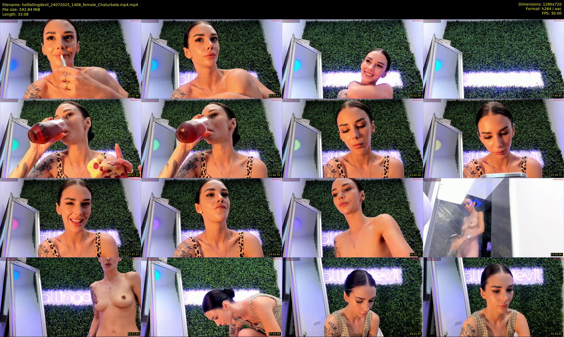 hotfallingdevil — 34 minute Chaturbate female cam show recording, 720p, Jul 24, 2025