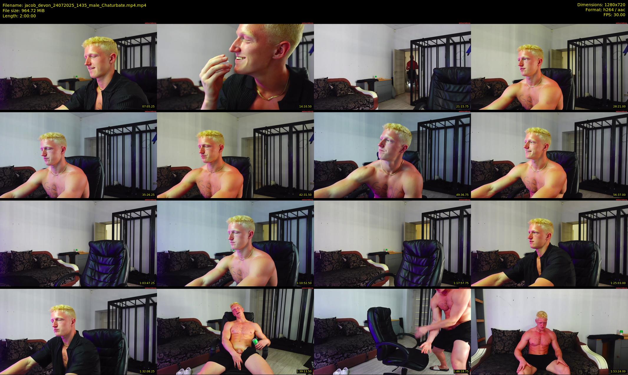 jacob_devon — 120 minute Chaturbate male cam show recording, 720p, Jul 24, 2025