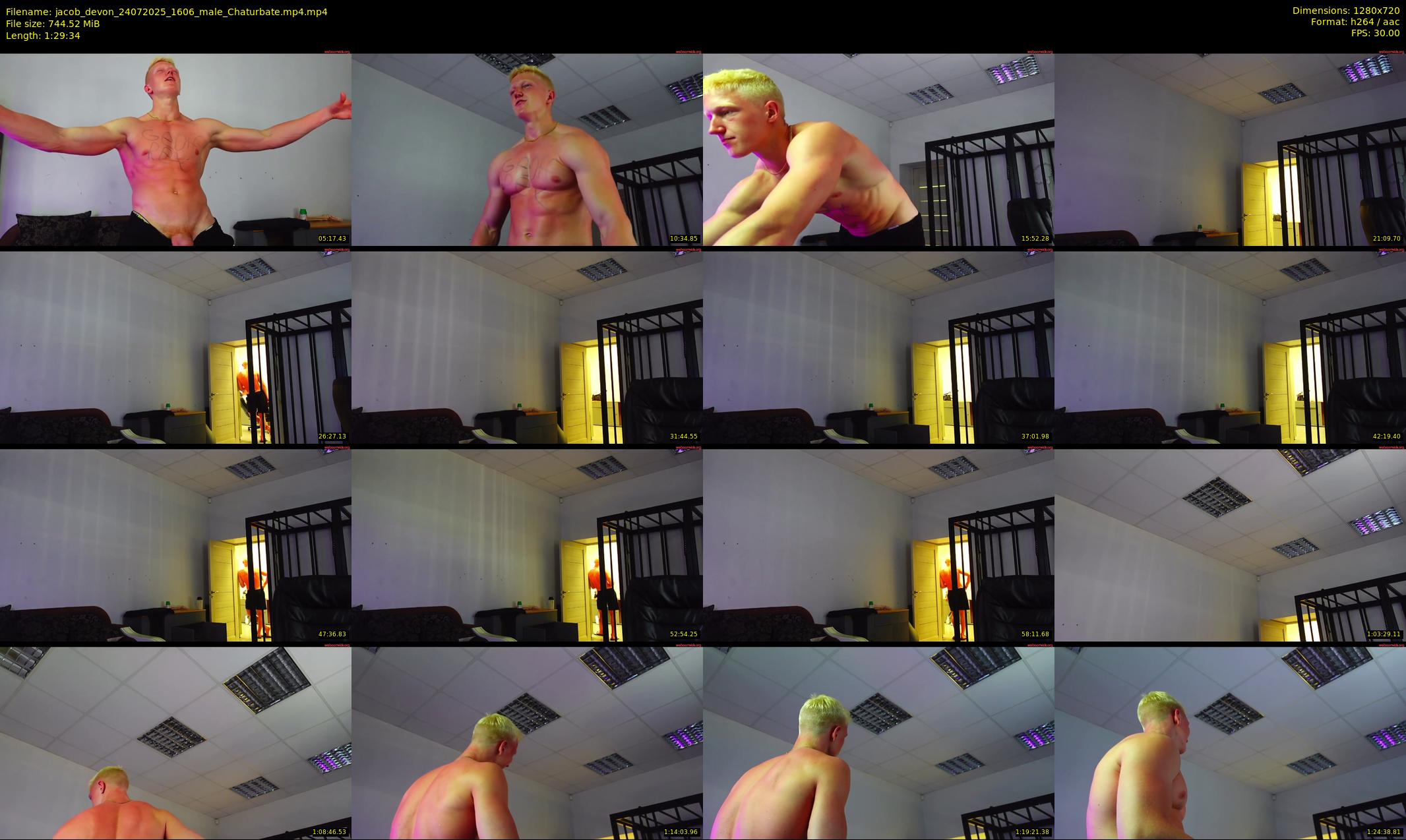 jacob_devon — 90 minute Chaturbate male cam show recording, 720p, Jul 24, 2025