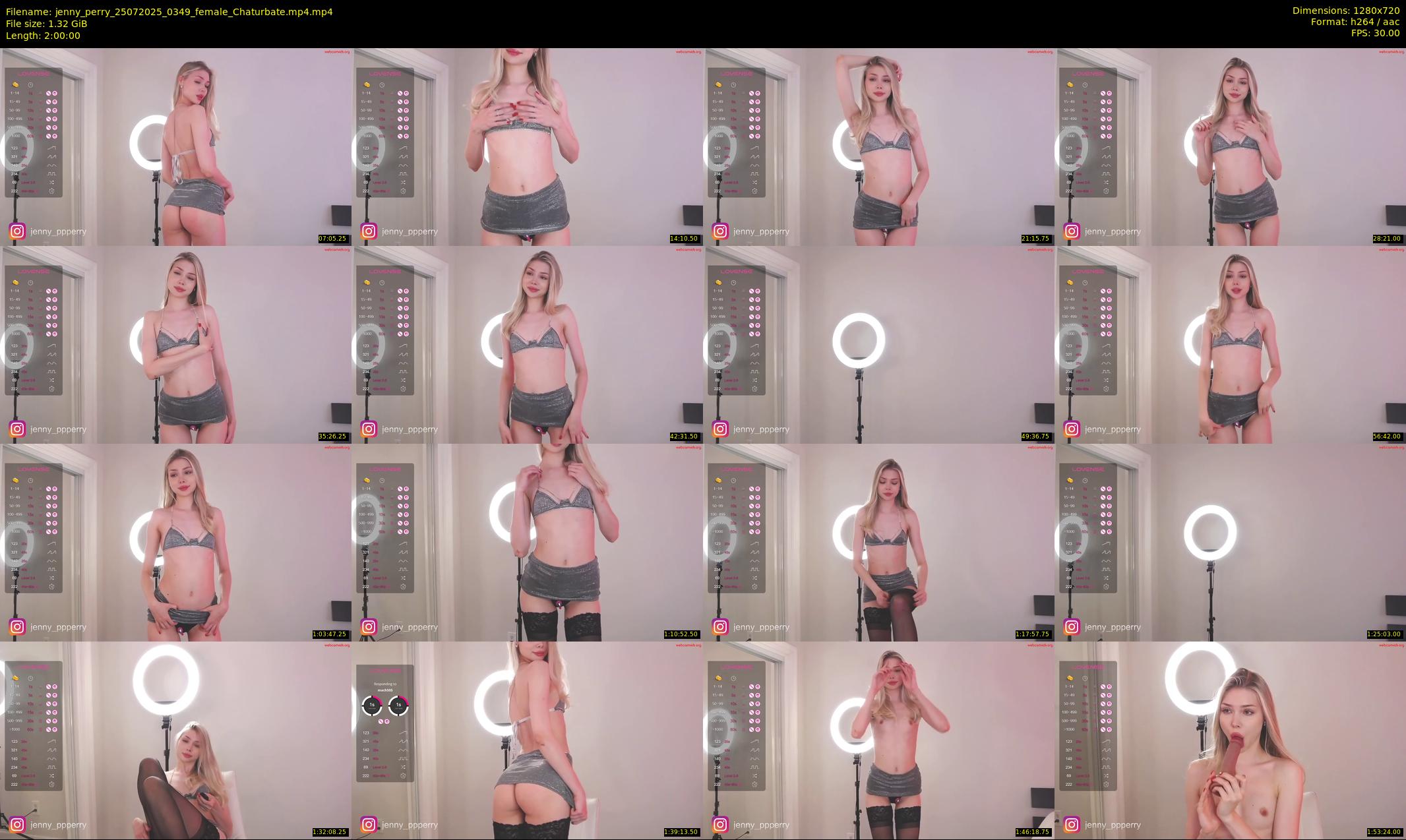 jenny_perry — 120 minute Chaturbate female cam show recording, 720p, Jul 25, 2025