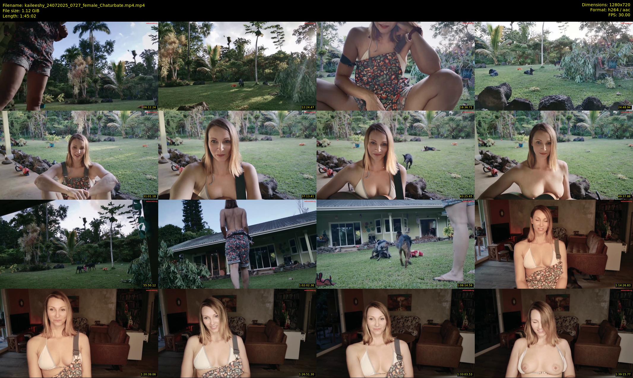 kaileeshy — 106 minute Chaturbate female cam show recording, 720p, Jul 24, 2025