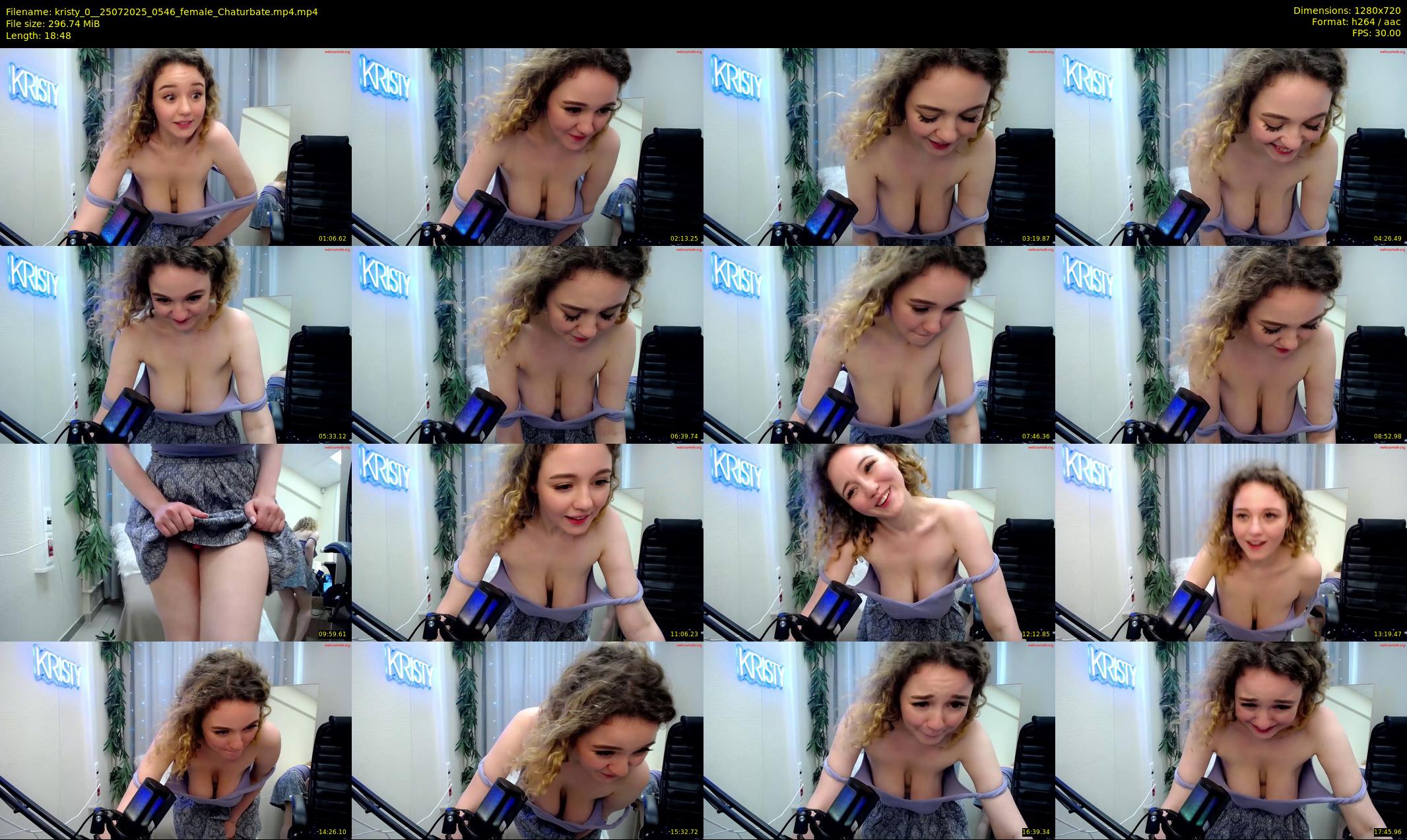 kristy_0_ — 19 minute Chaturbate female cam show recording, 720p, Jul 25, 2025