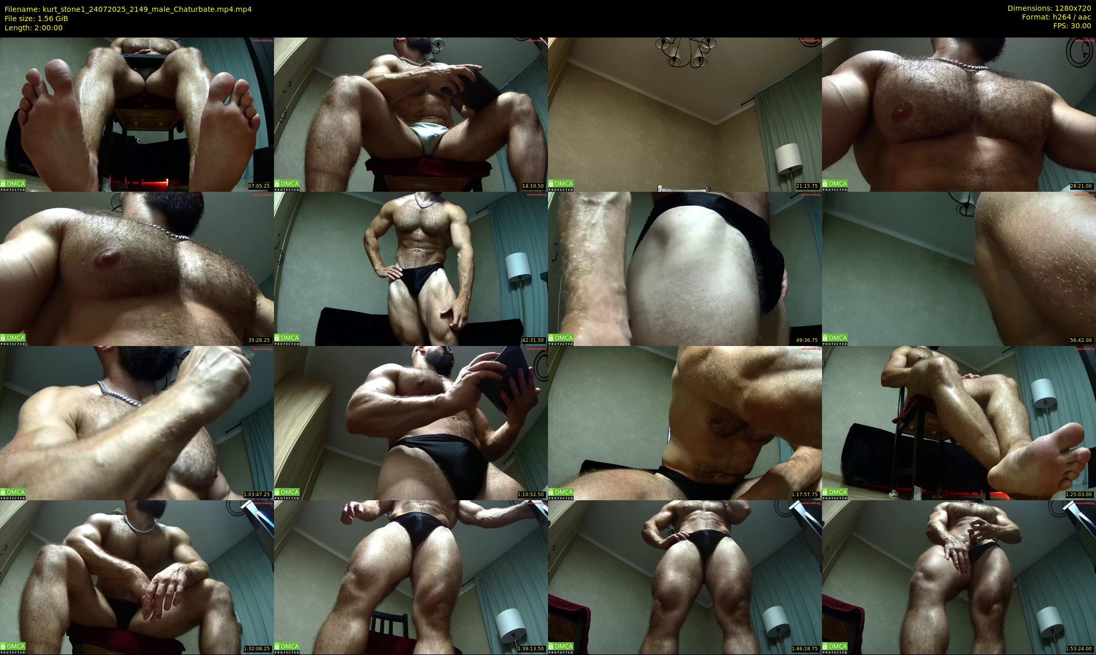 kurt_stone1 — 120 minute Chaturbate male cam show recording, 720p, Jul 24, 2025