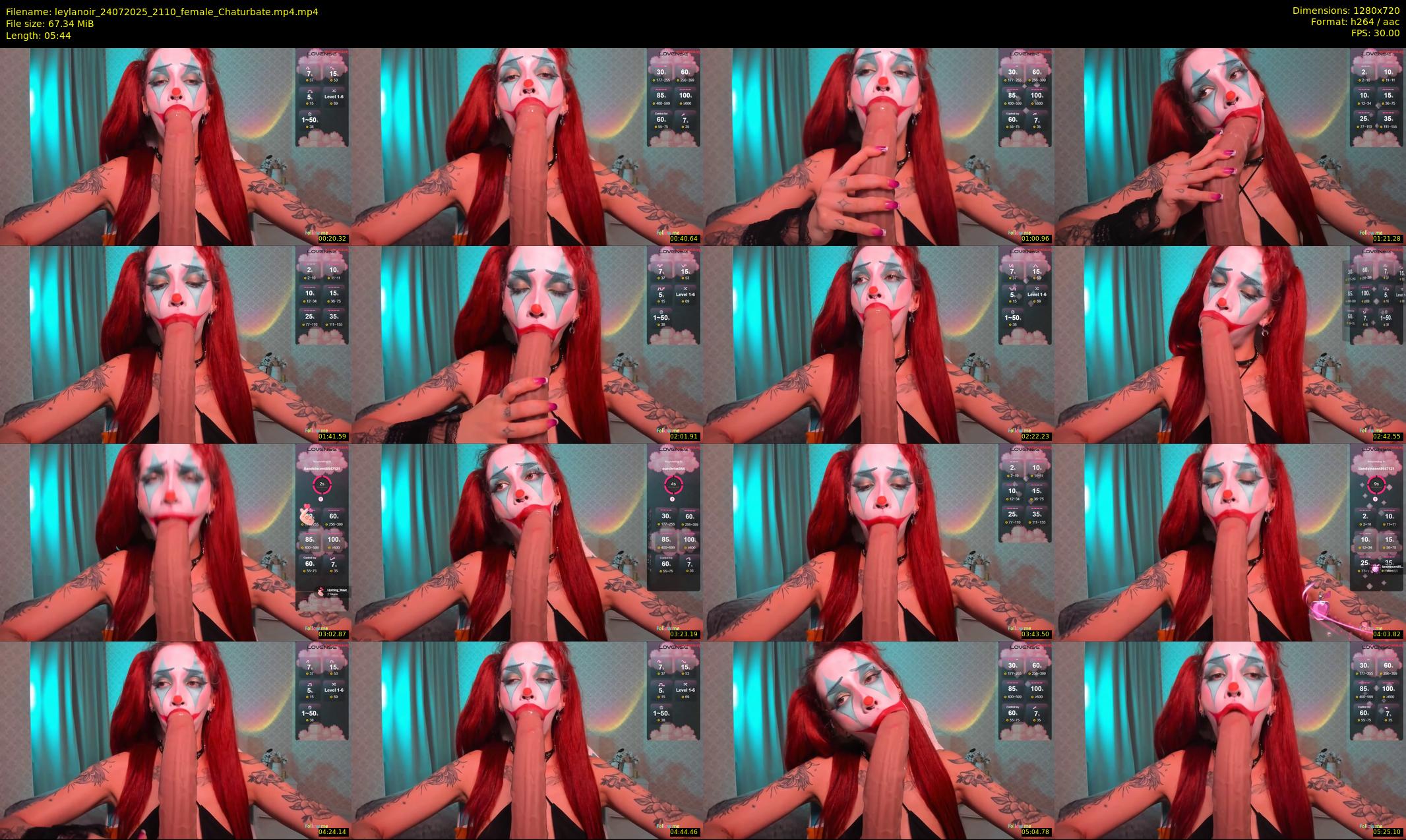 leylanoir — 6 minute Chaturbate female cam show recording, 720p, Jul 24, 2025