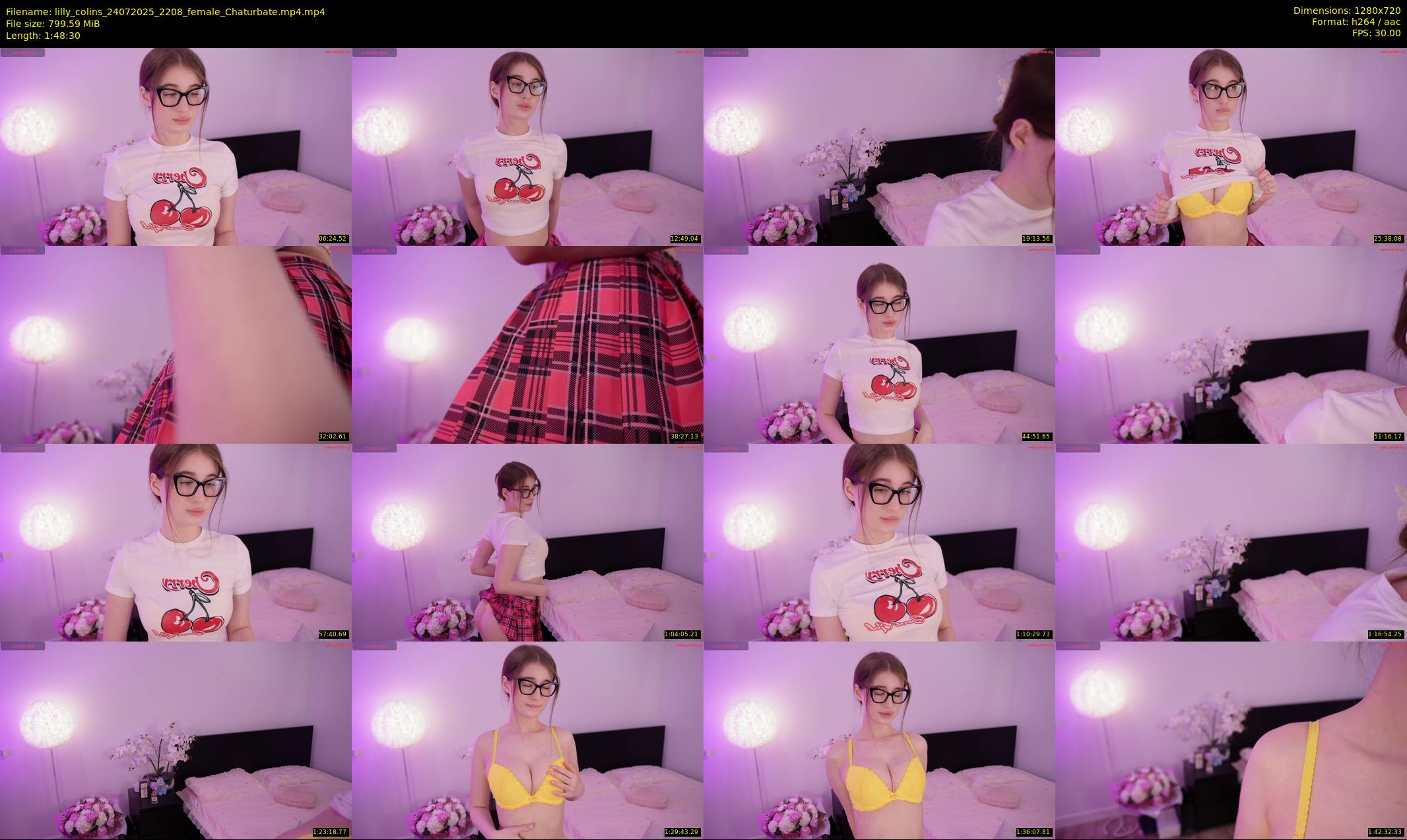 lilly_colins — 109 minute Chaturbate female cam show recording, 720p, Jul 24, 2025