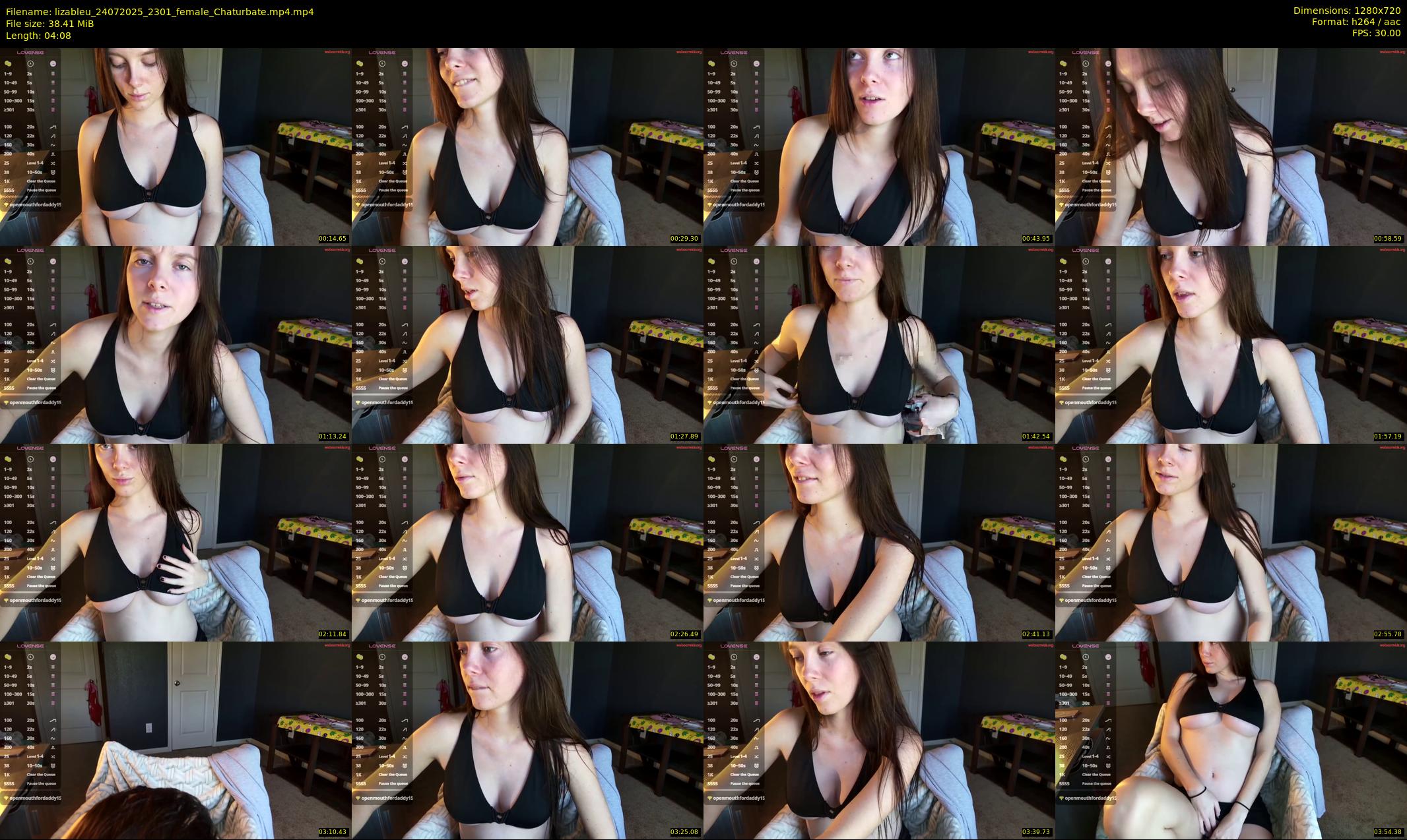 lizableu — 5 minute Chaturbate female cam show recording, 720p, Jul 24, 2025