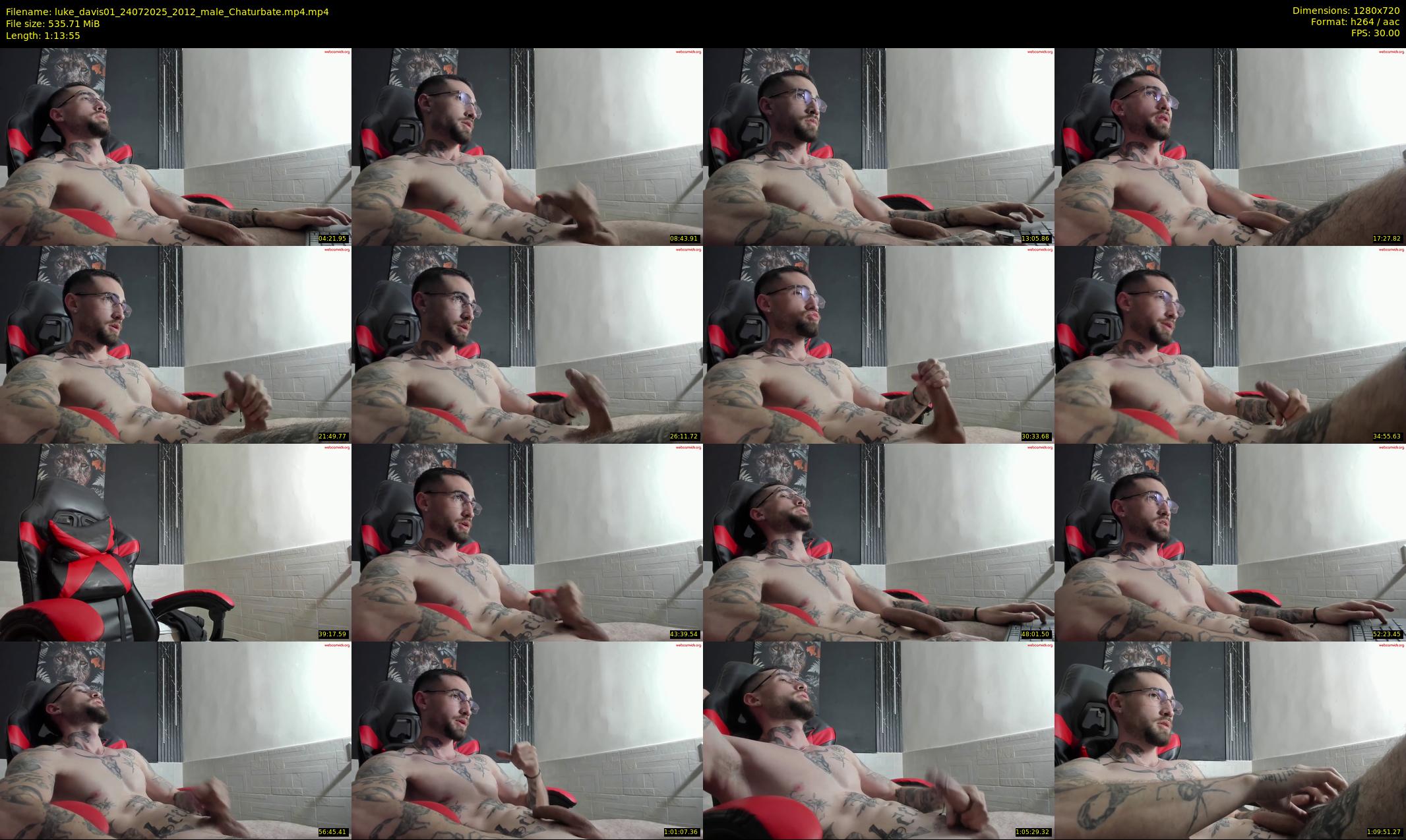 luke_davis01 — 74 minute Chaturbate male cam show recording, 720p, Jul 24, 2025