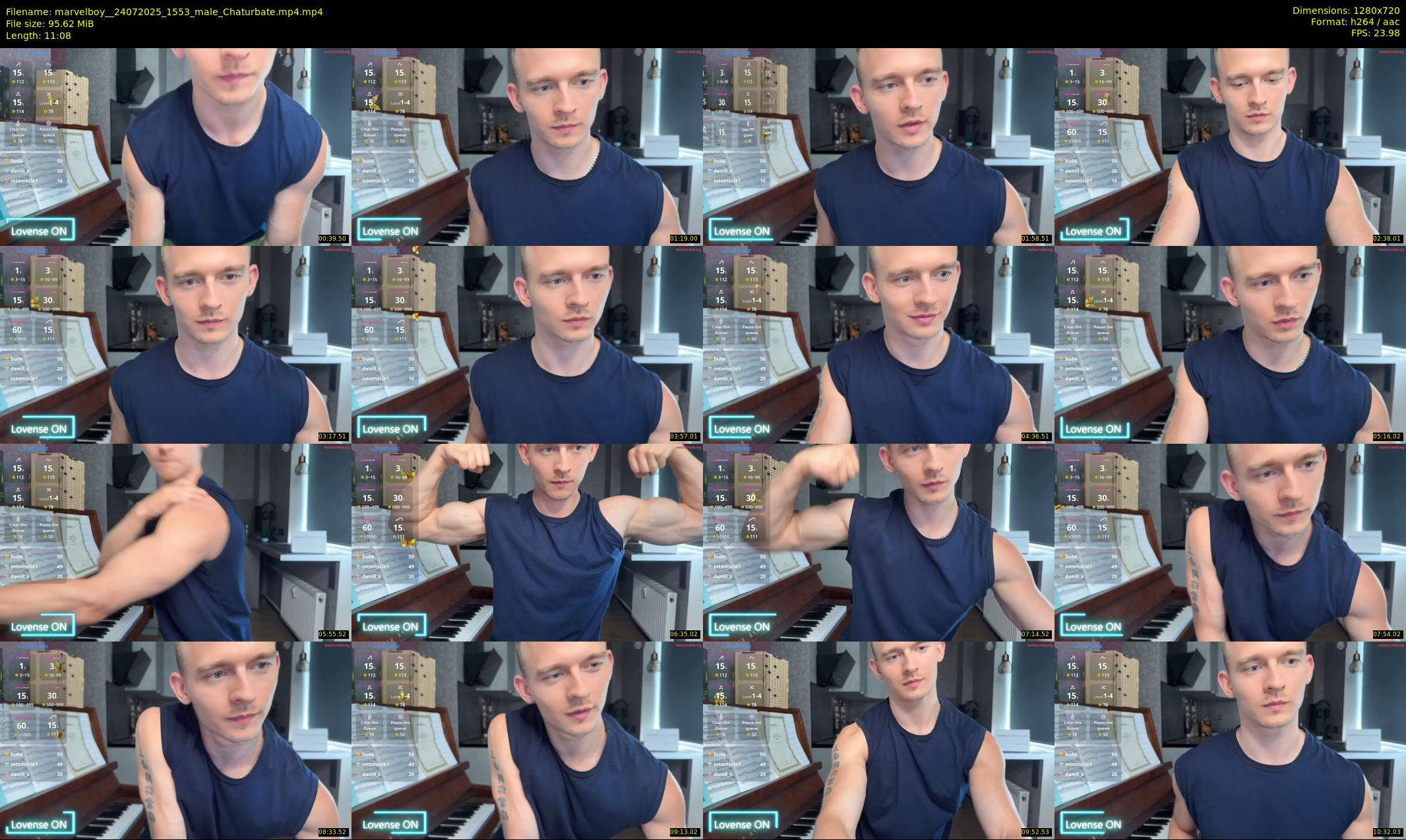 marvelboy_ — 12 minute Chaturbate male cam show recording, 720p, Jul 24, 2025