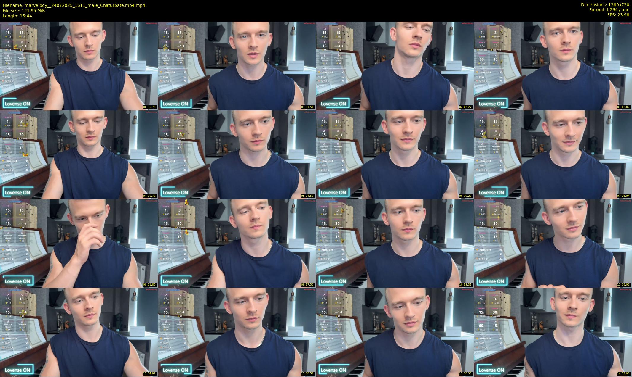 marvelboy_ — 16 minute Chaturbate male cam show recording, 720p, Jul 24, 2025