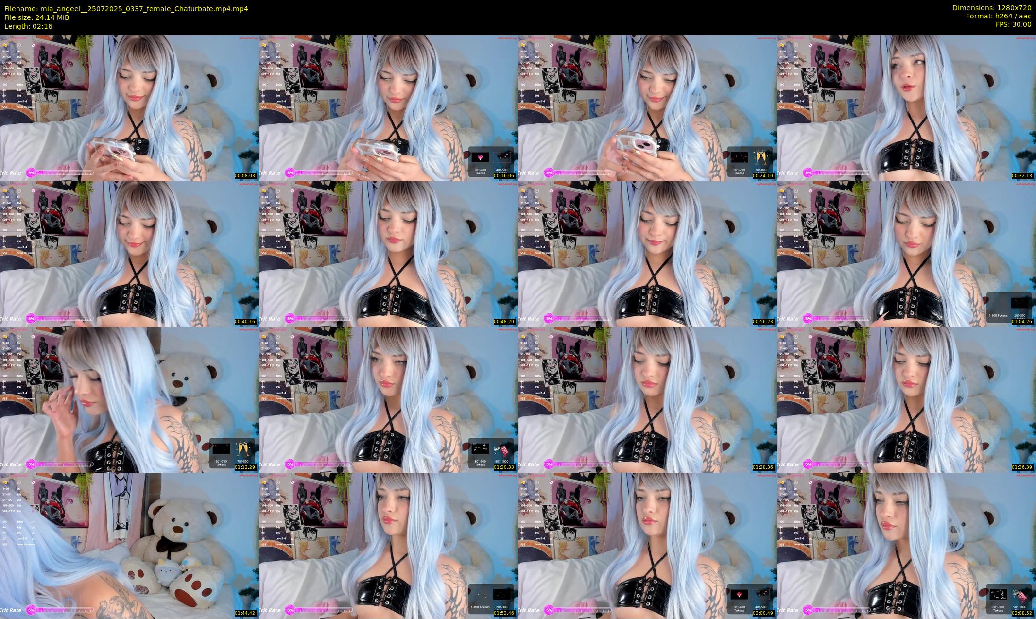 mia_angeel_ — 3 minute Chaturbate female cam show recording, 720p, Jul 25, 2025