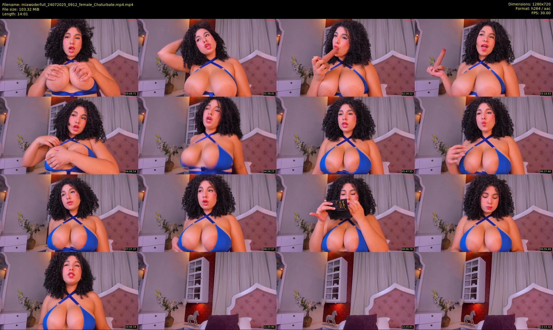 miawoderfull — 15 minute Chaturbate female cam show recording, 720p, Jul 24, 2025