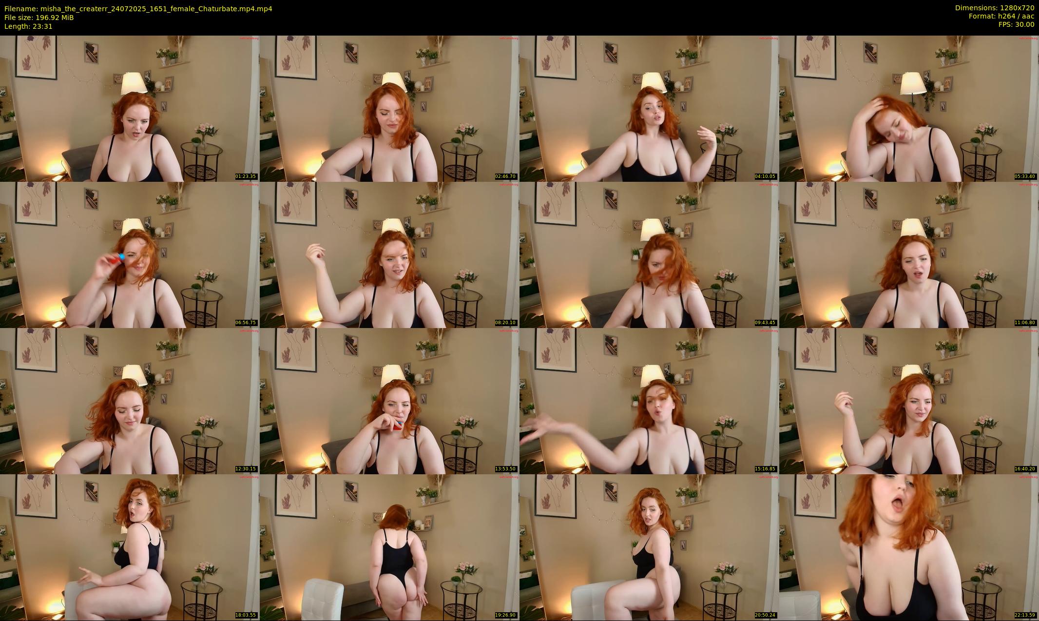 misha_the_createrr — 24 minute Chaturbate female cam show recording, 720p, Jul 24, 2025