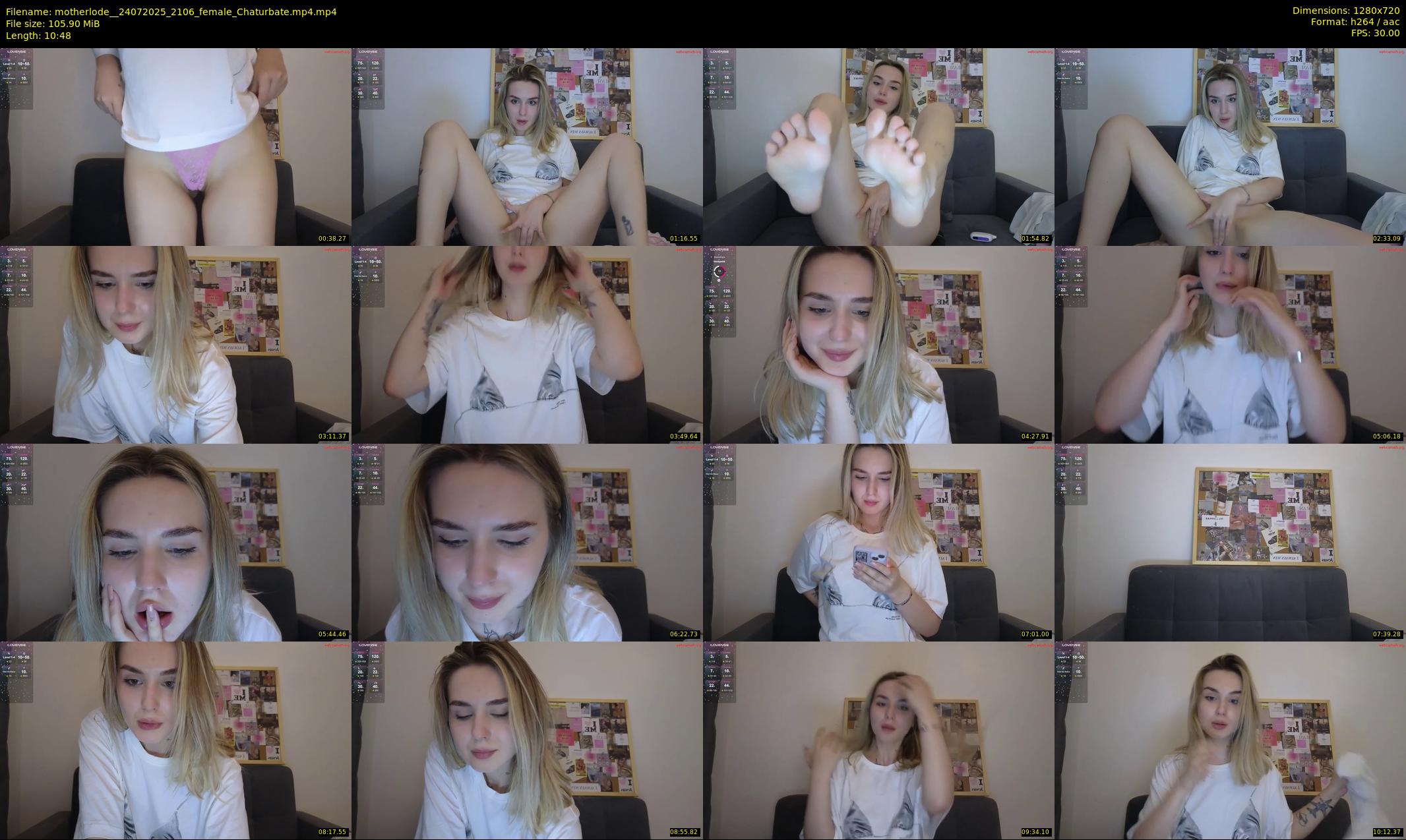 motherlode_ — 11 minute Chaturbate female cam show recording, 720p, Jul 24, 2025