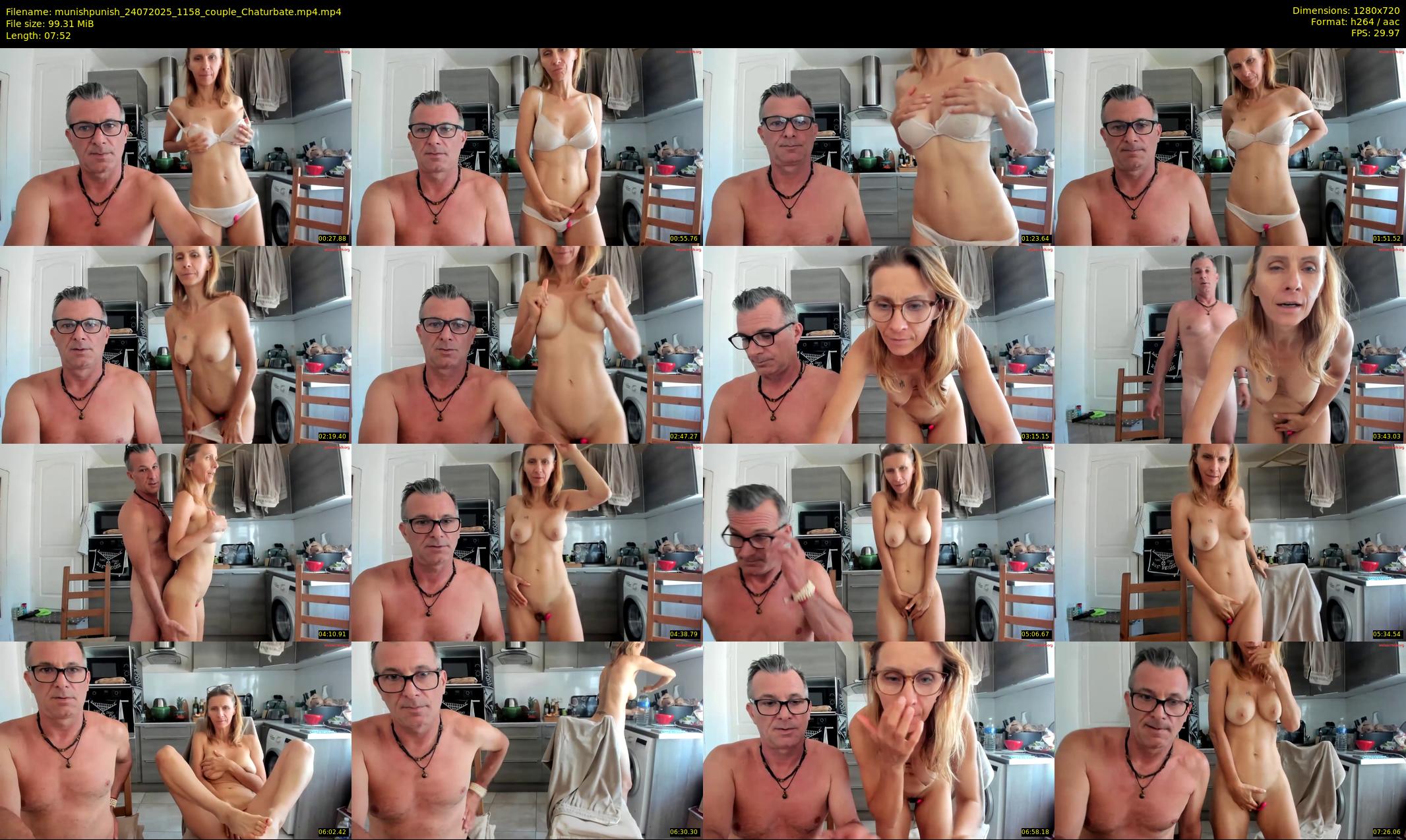 munishpunish — 8 minute Chaturbate couple cam show recording, 720p, Jul 24, 2025