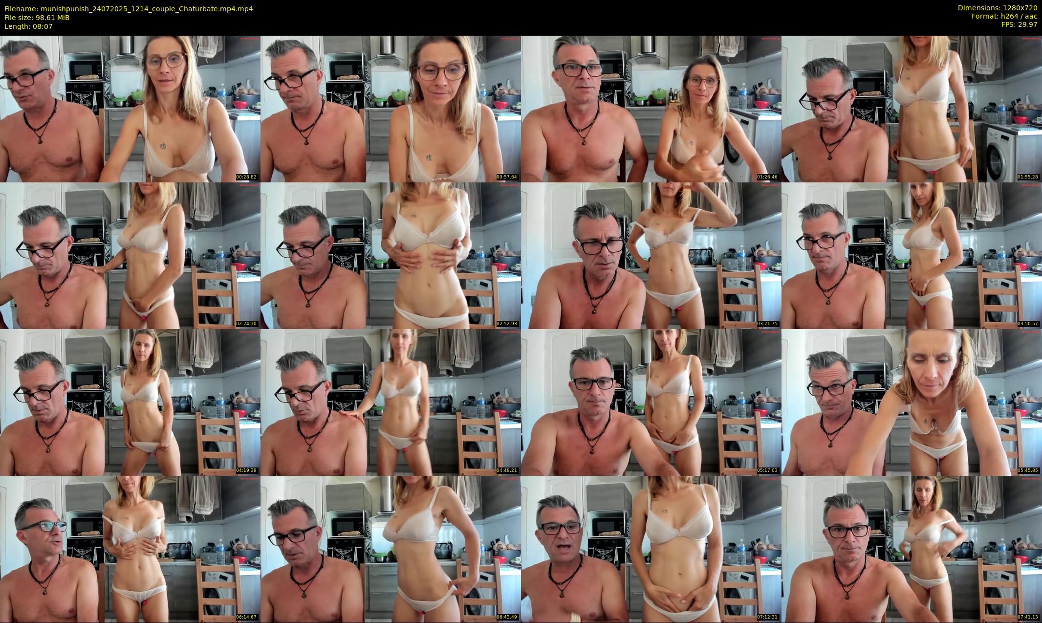 munishpunish — 9 minute Chaturbate couple cam show recording, 720p, Jul 24, 2025