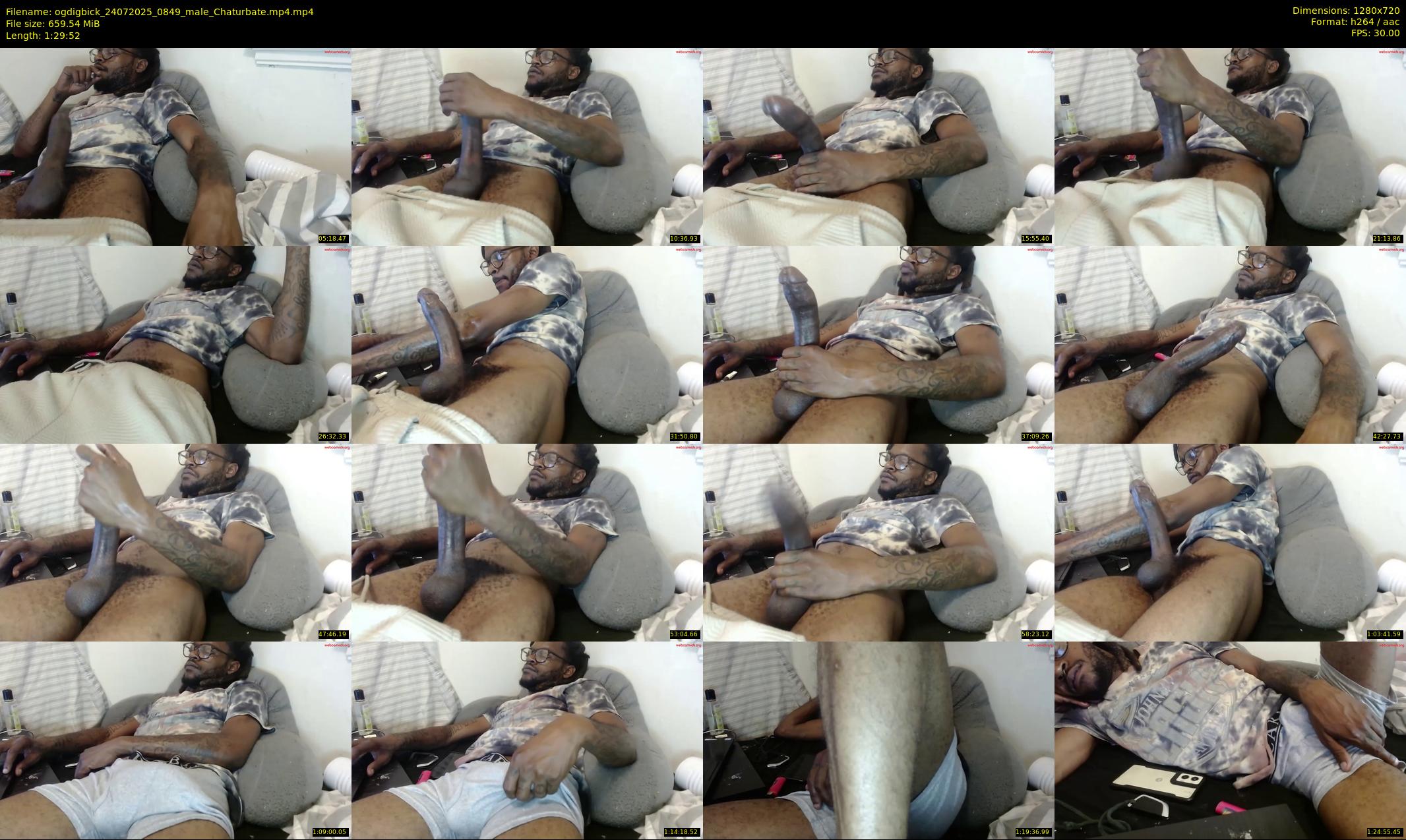 ogdigbick — 90 minute Chaturbate male cam show recording, 720p, Jul 24, 2025