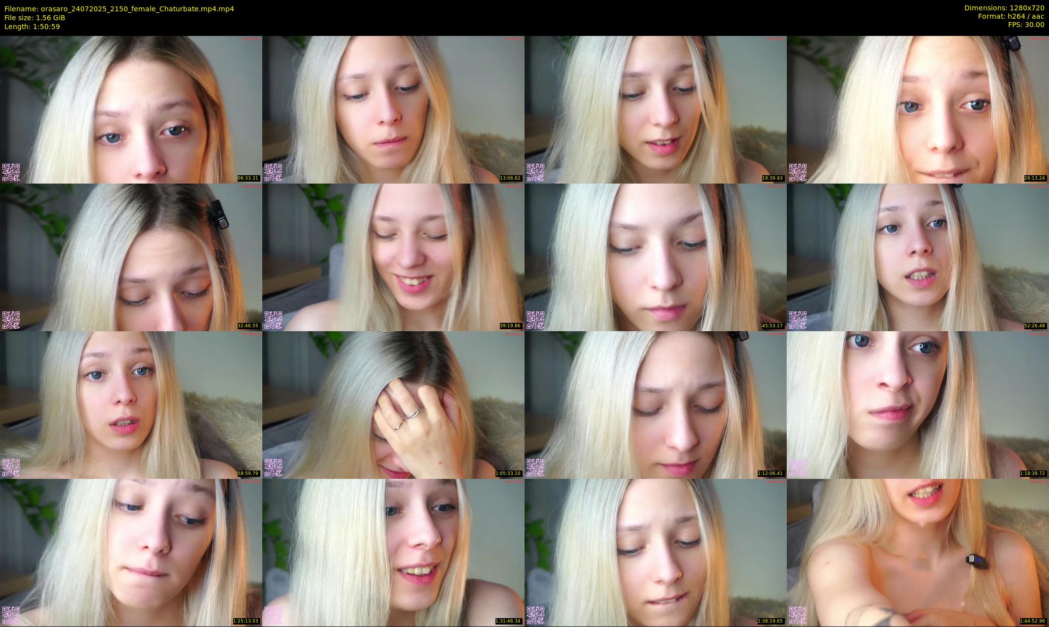 orasaro — 111 minute Chaturbate female cam show recording, 720p, Jul 24, 2025