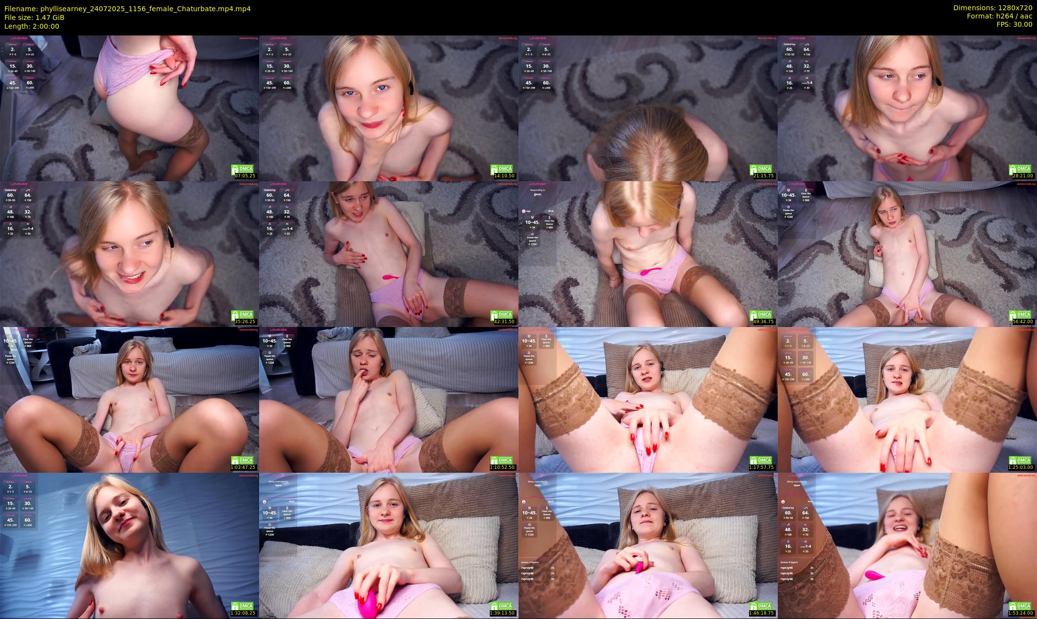 phyllisearney — 120 minute Chaturbate female cam show recording, 720p, Jul 24, 2025