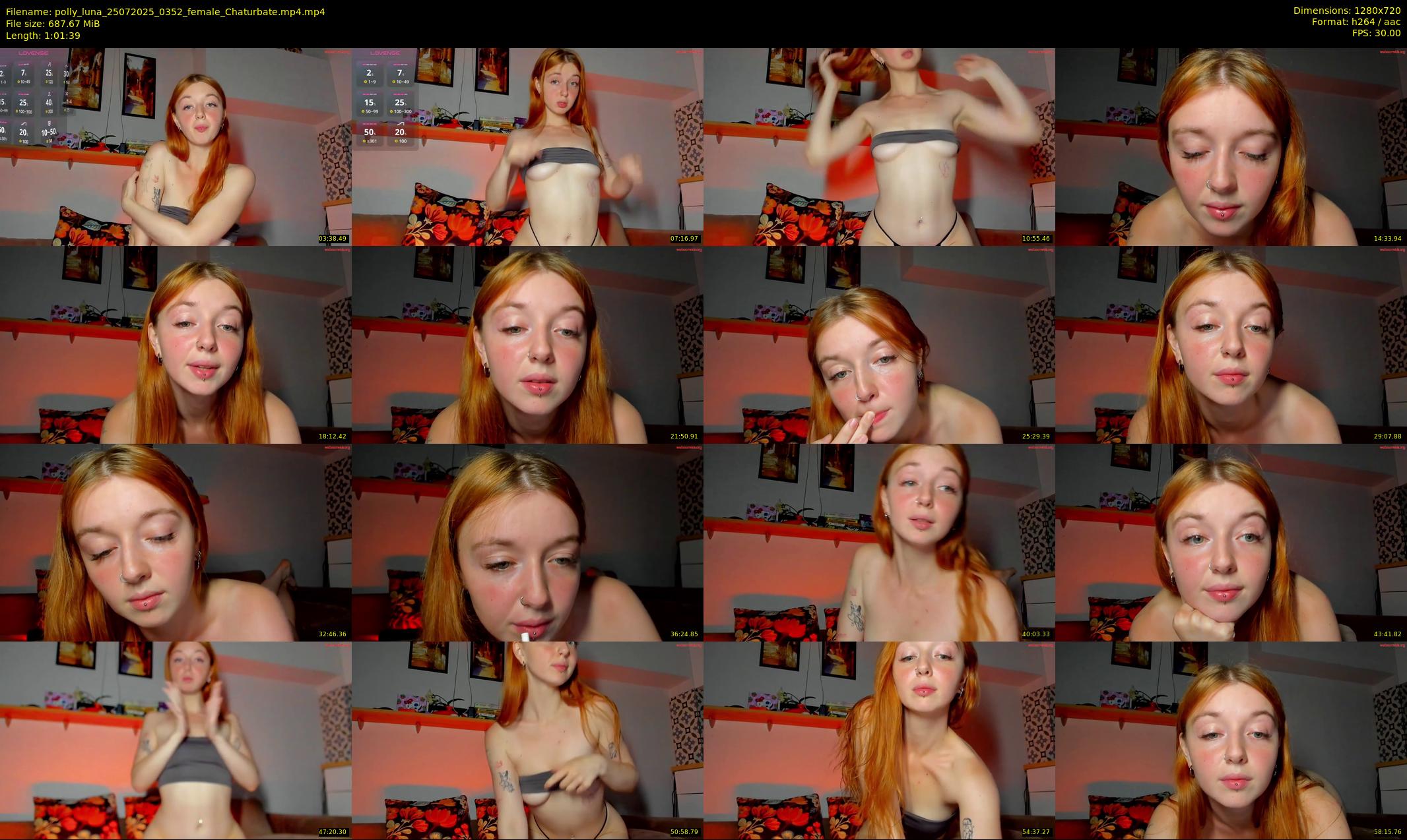 polly_luna — 62 minute Chaturbate female cam show recording, 720p, Jul 25, 2025