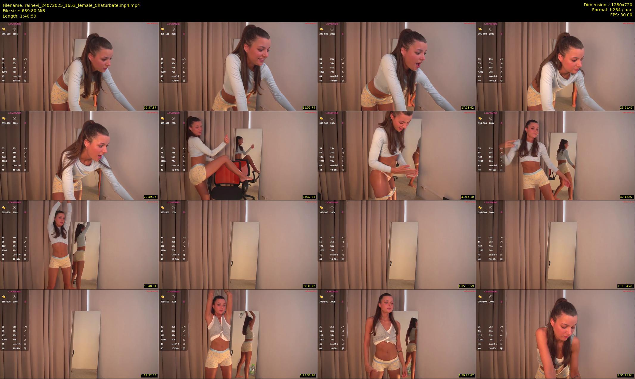 rainevi — 101 minute Chaturbate female cam show recording, 720p, Jul 24, 2025