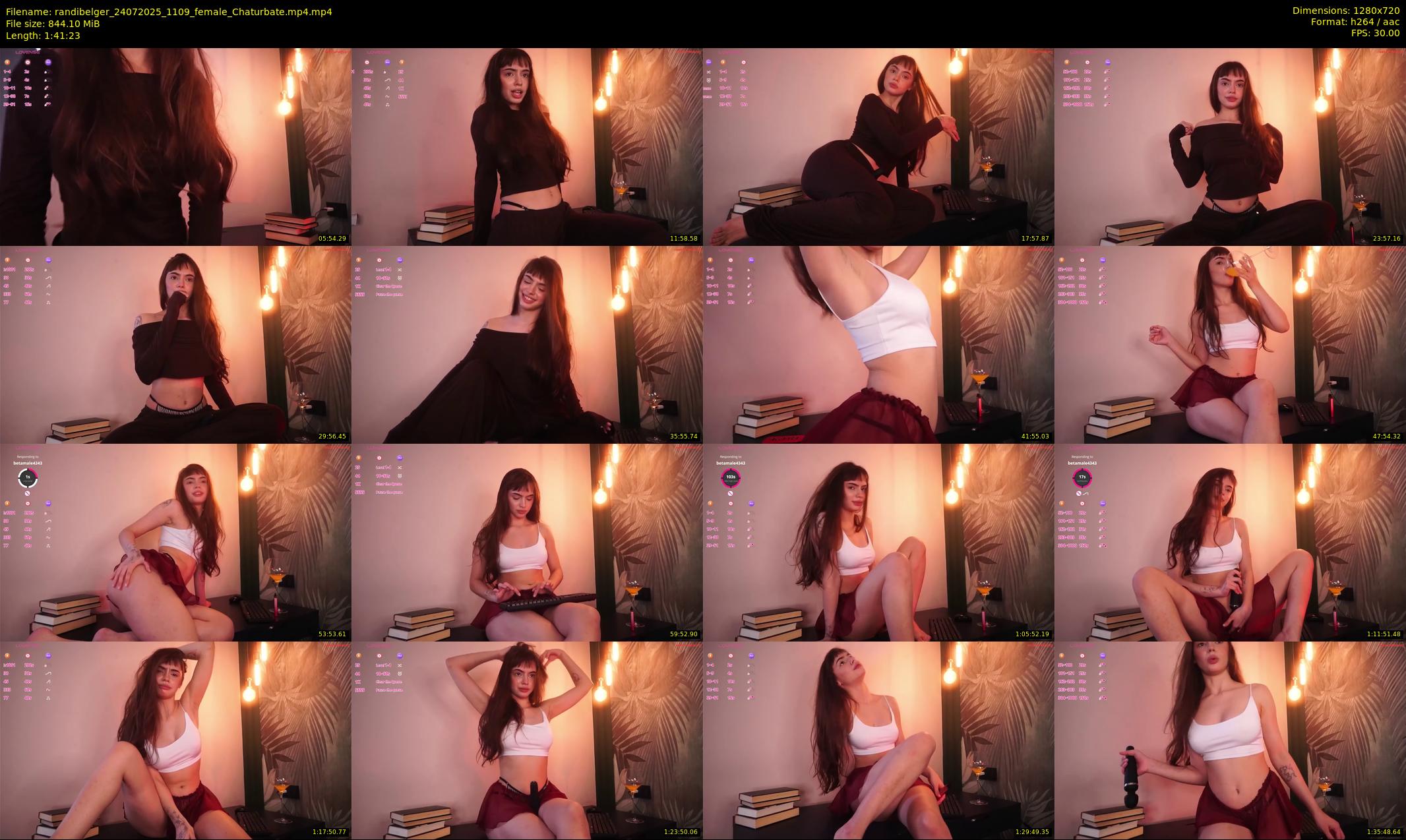 randibelger — 102 minute Chaturbate female cam show recording, 720p, Jul 24, 2025