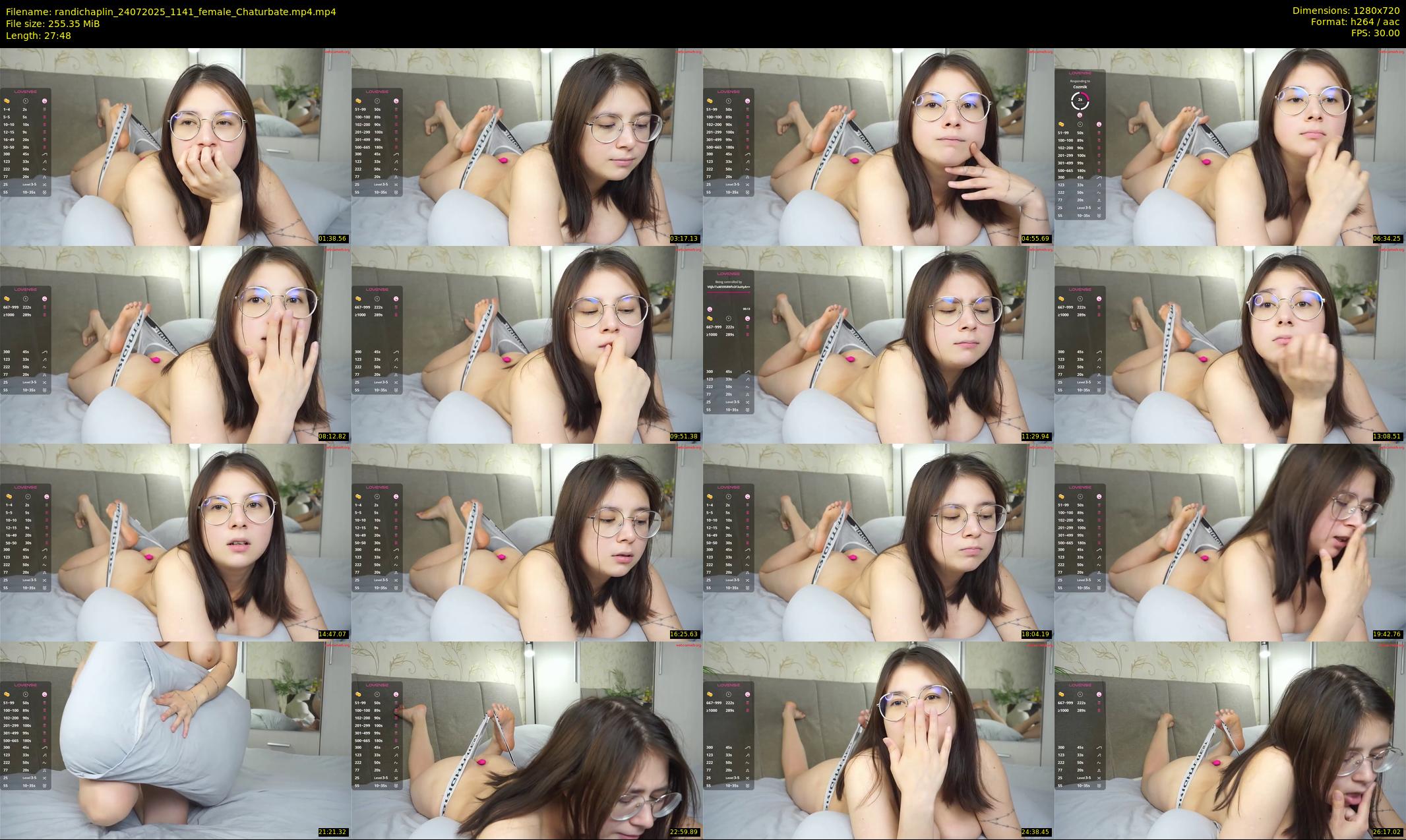 randichaplin — 28 minute Chaturbate female cam show recording, 720p, Jul 24, 2025