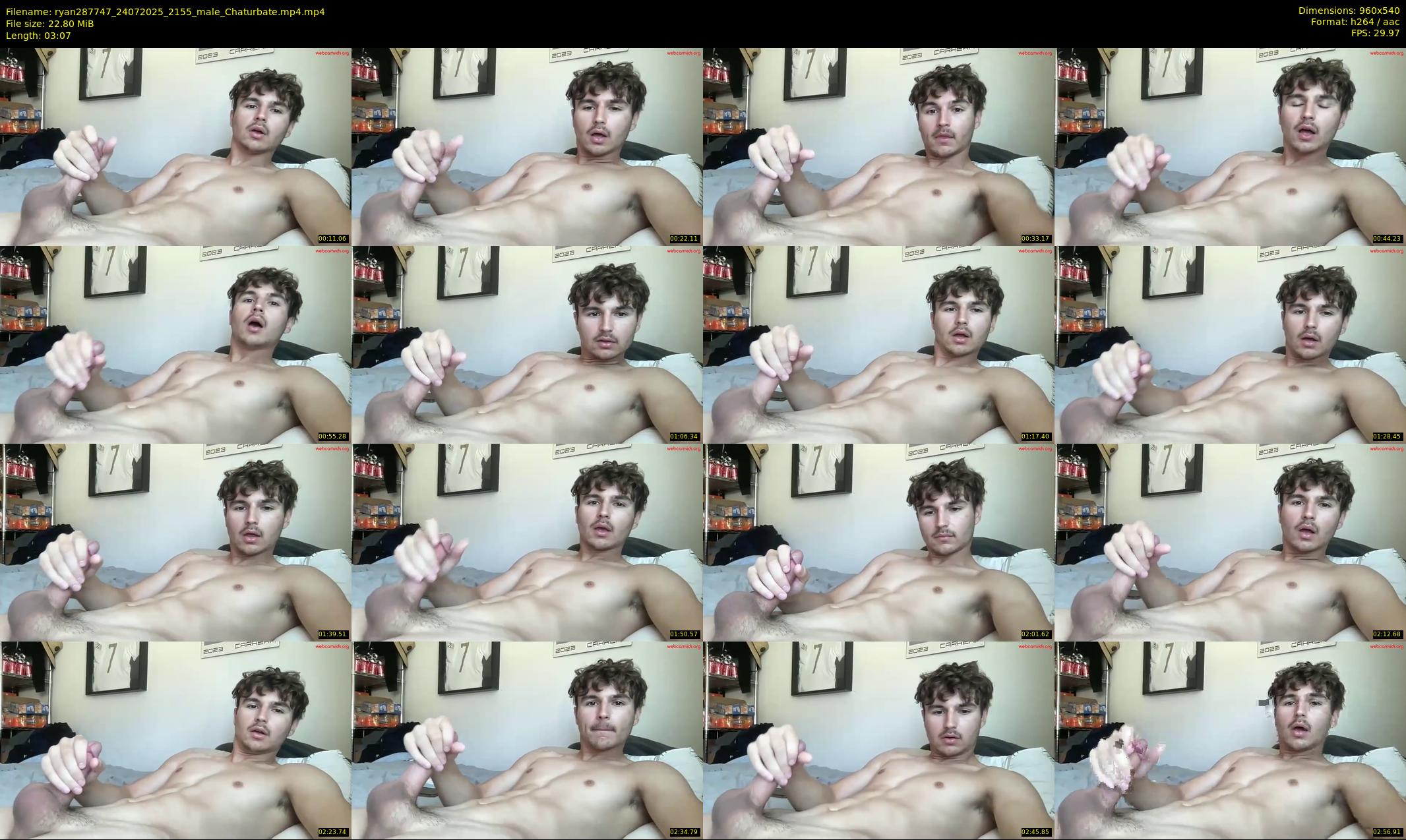 ryan287747 — 4 minute Chaturbate male cam show recording, 480p, Jul 24, 2025