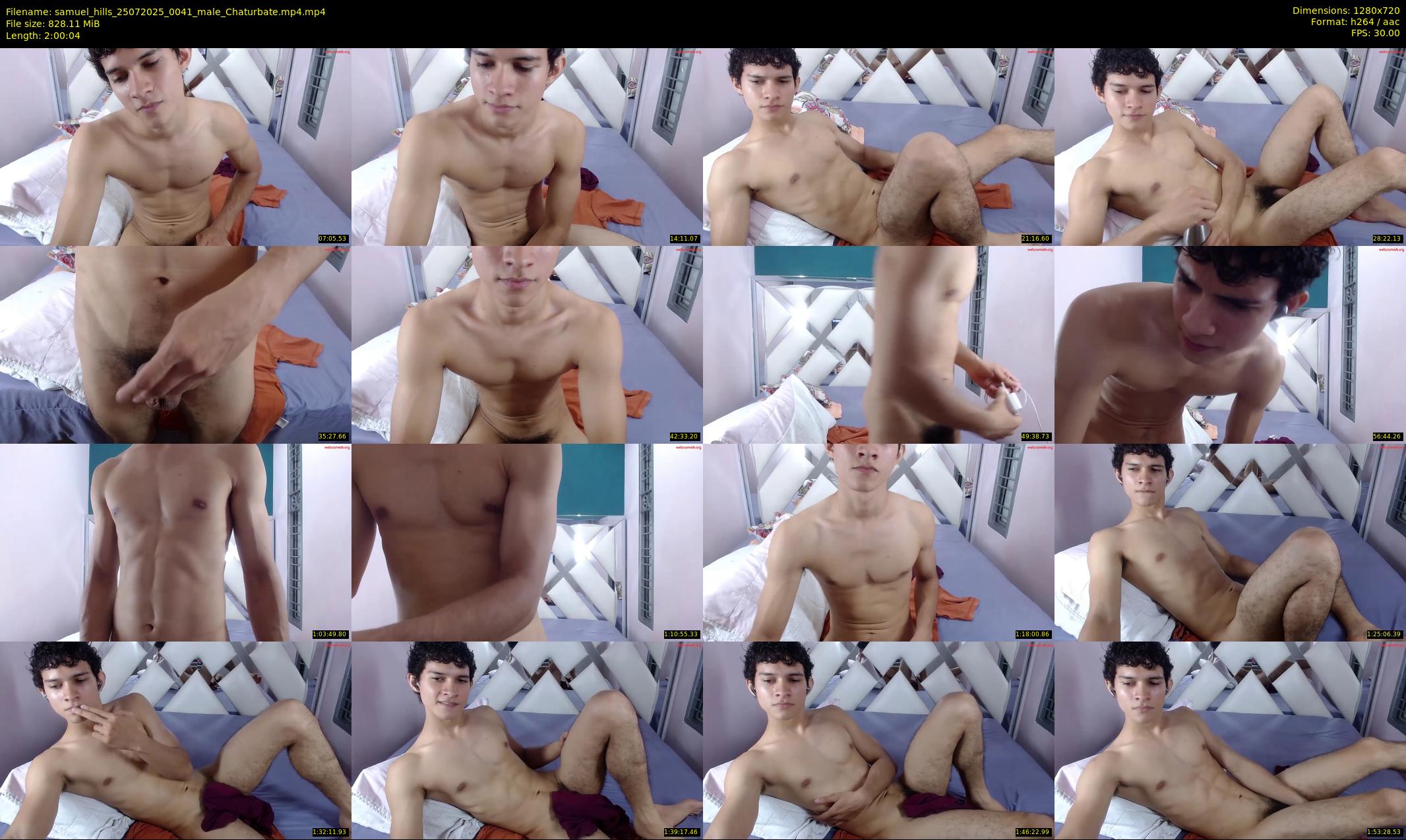 samuel_hills — 121 minute Chaturbate male cam show recording, 720p, Jul 25, 2025