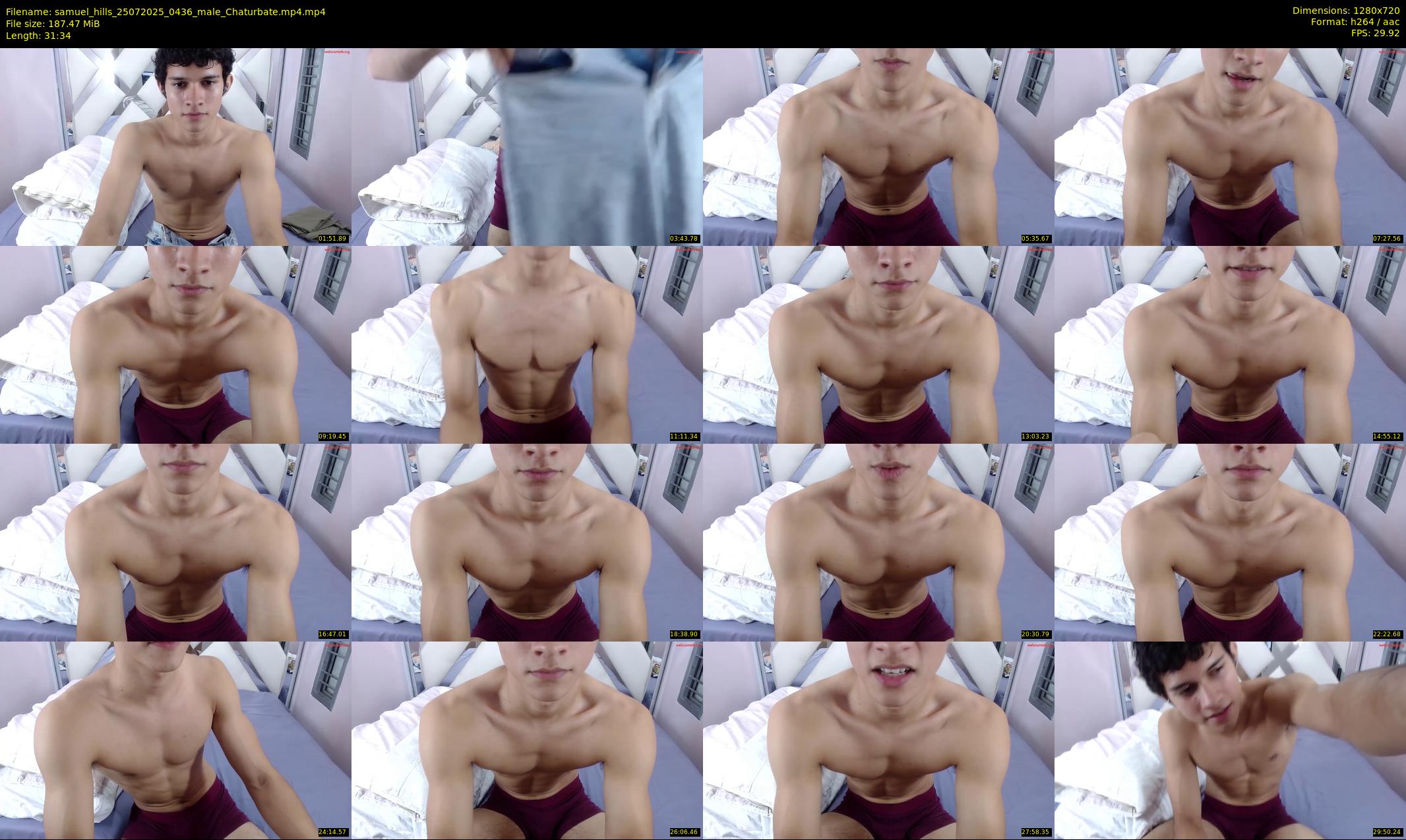 samuel_hills — 32 minute Chaturbate male cam show recording, 720p, Jul 25, 2025