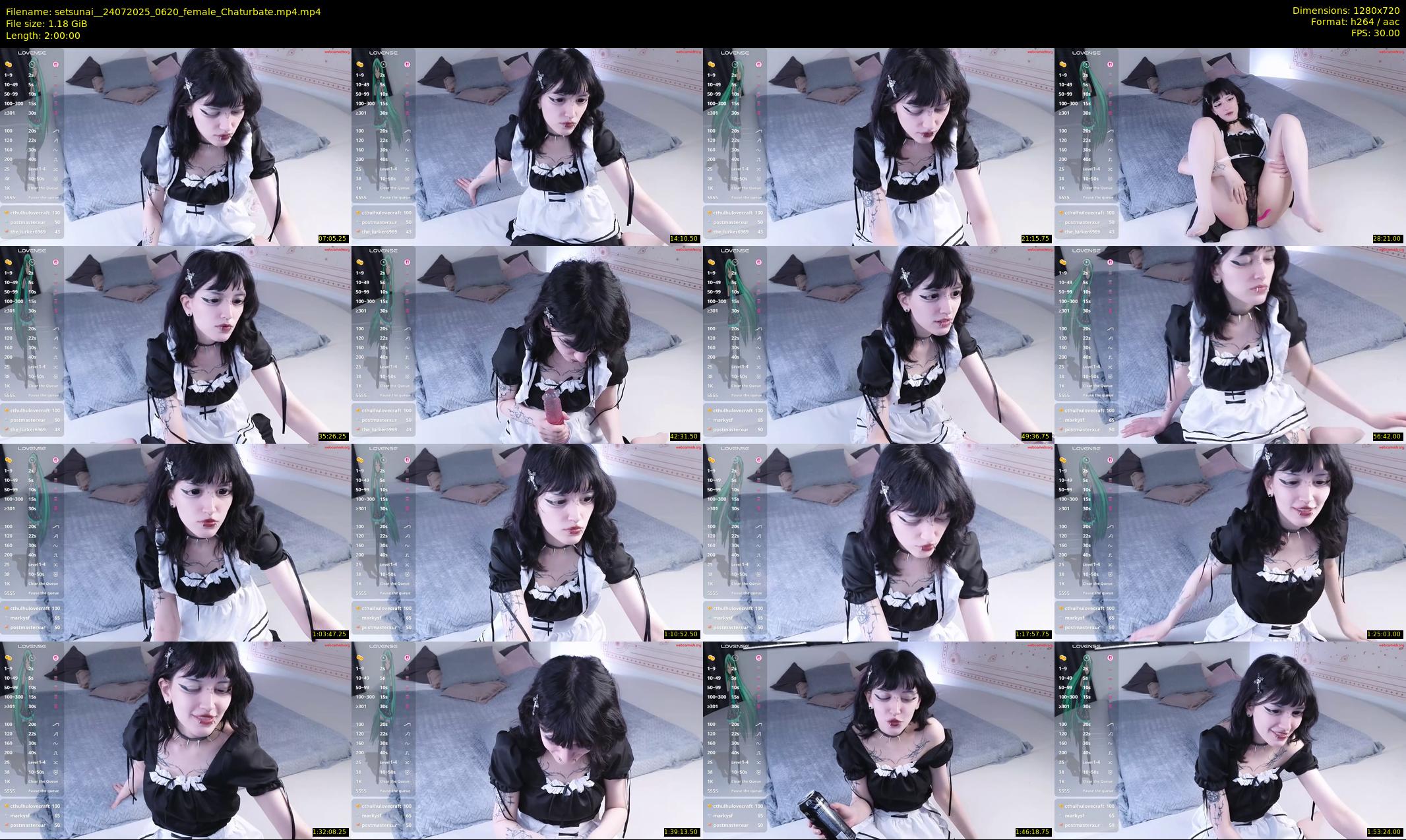 setsunai_ — 120 minute Chaturbate female cam show recording, 720p, Jul 24, 2025