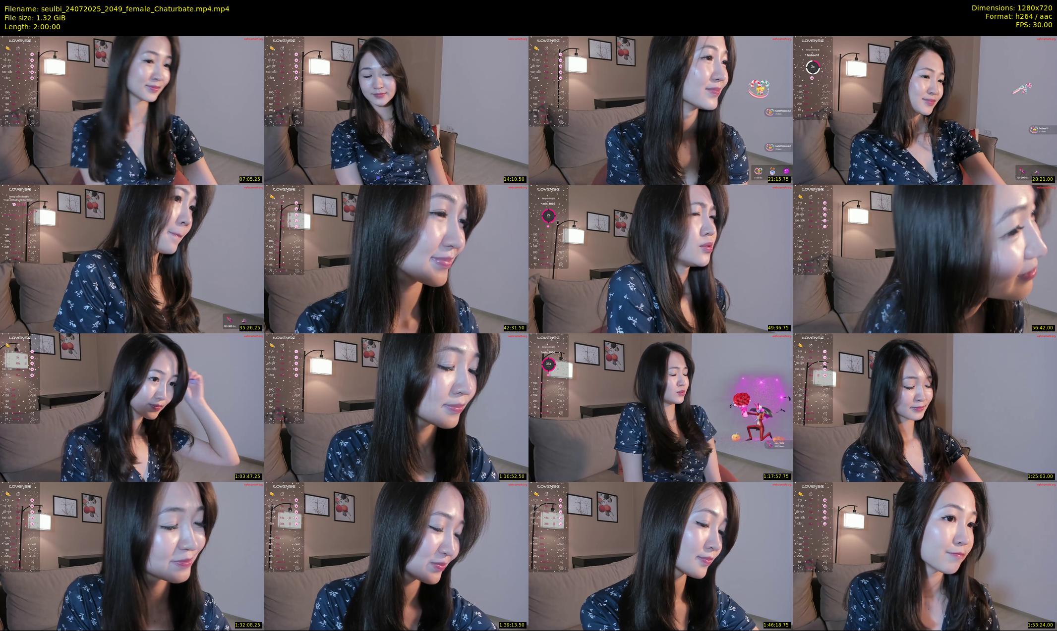 seulbi — 120 minute Chaturbate female cam show recording, 720p, Jul 24, 2025