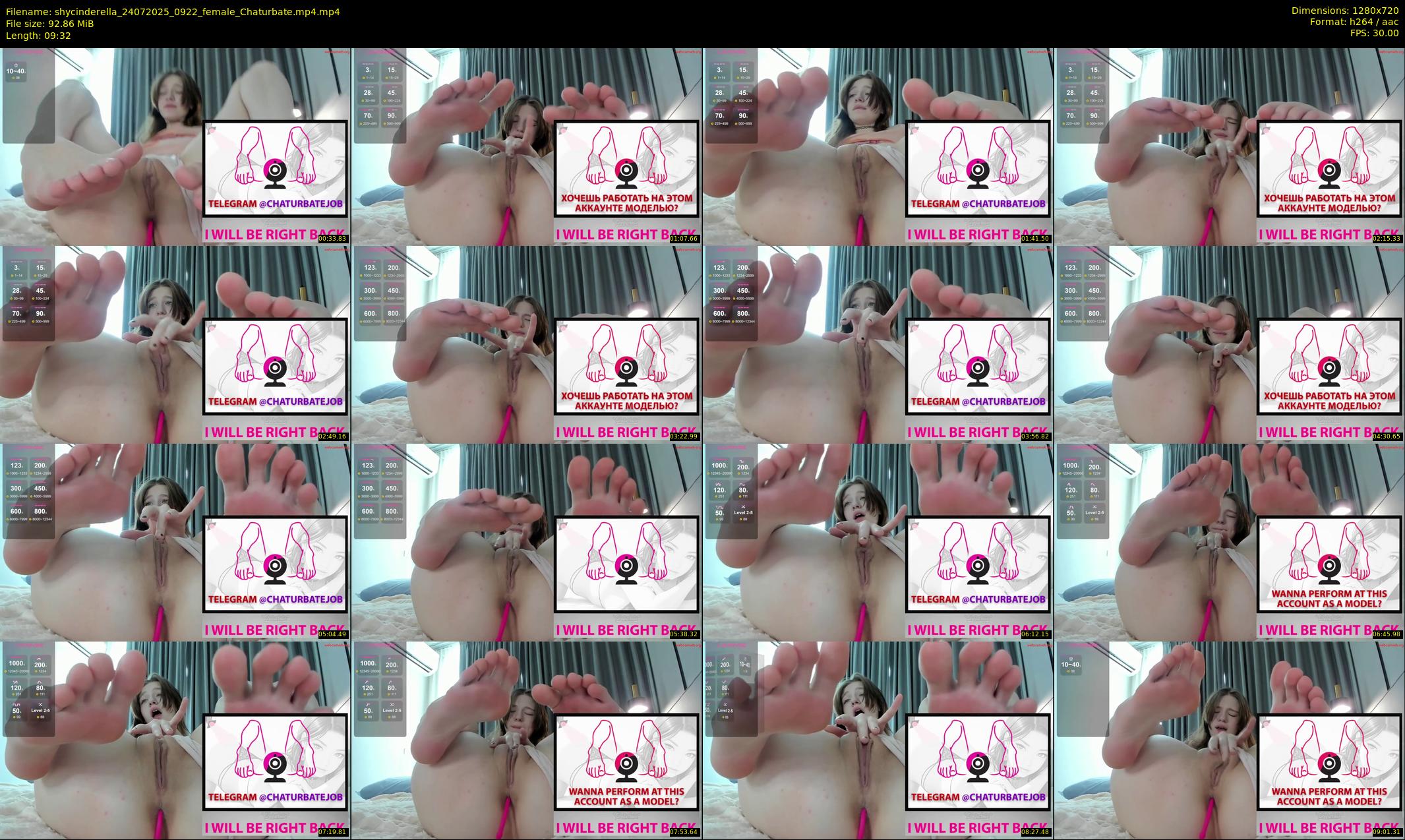 shycinderella — 10 minute Chaturbate female cam show recording, 720p, Jul 24, 2025