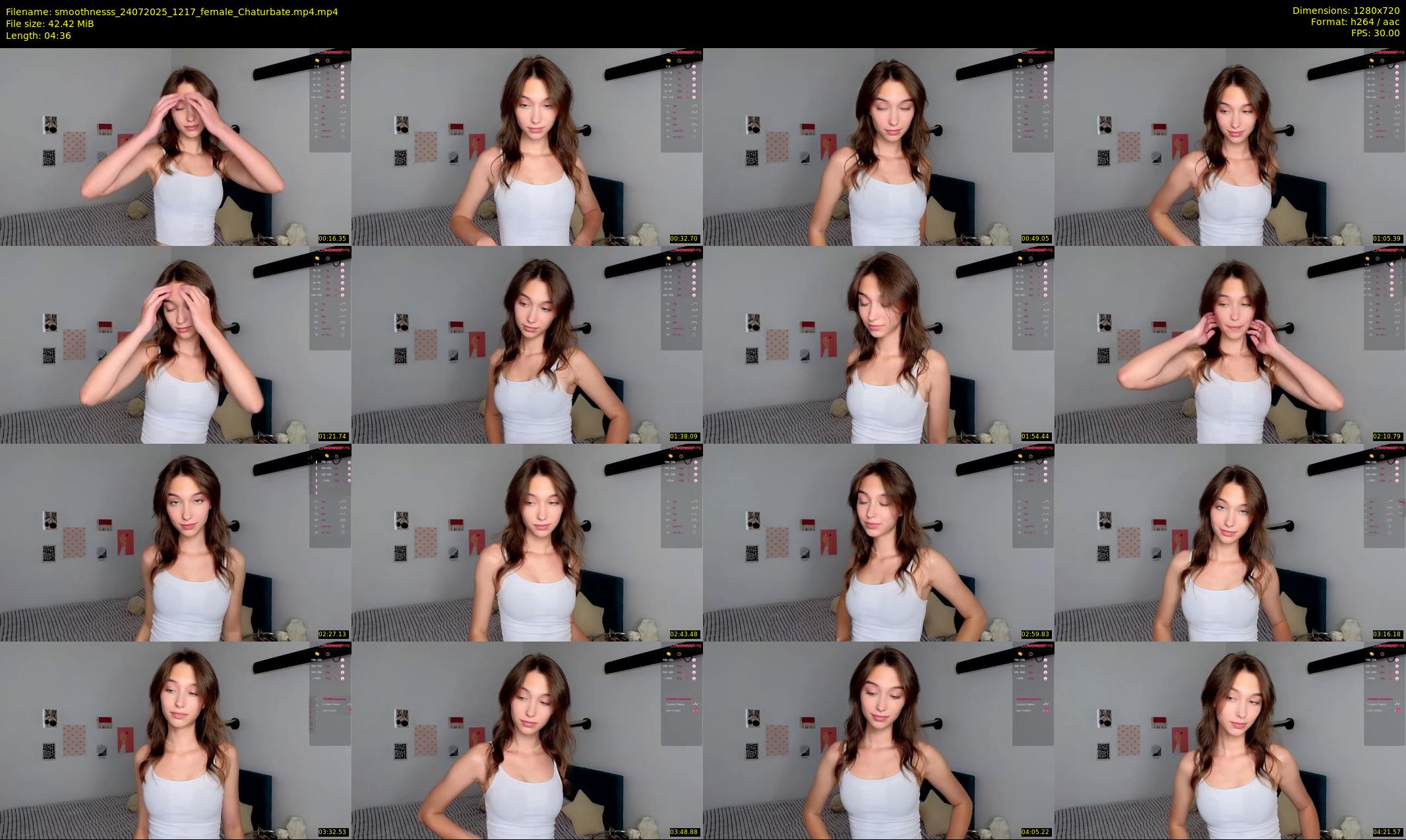 smoothnesss — 5 minute Chaturbate female cam show recording, 720p, Jul 24, 2025