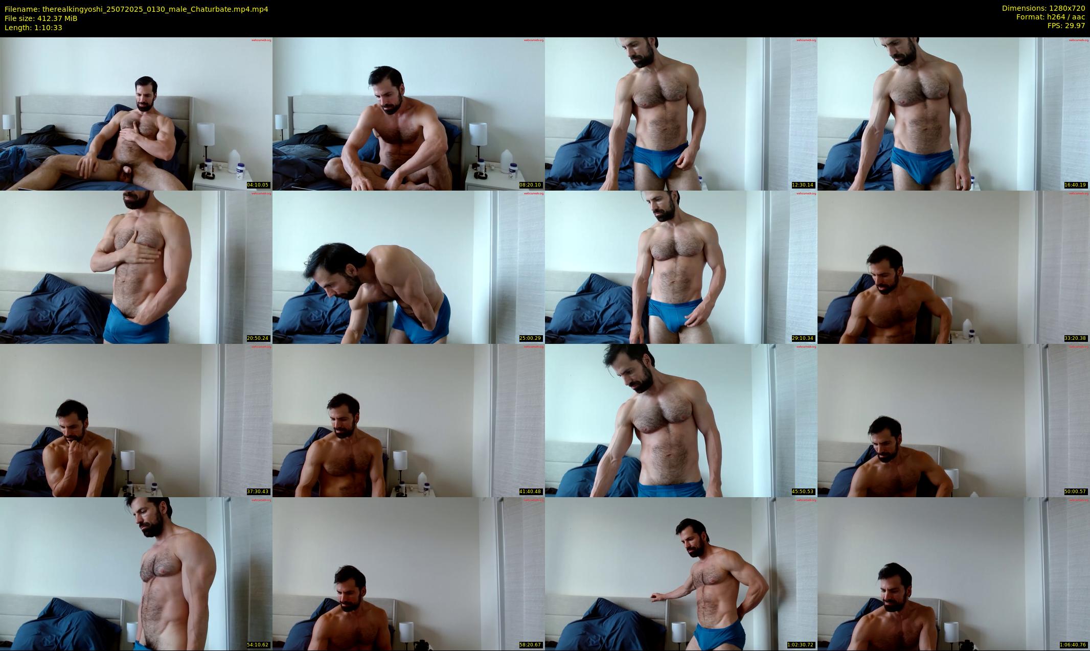 therealkingyoshi — 71 minute Chaturbate male cam show recording, 720p, Jul 25, 2025