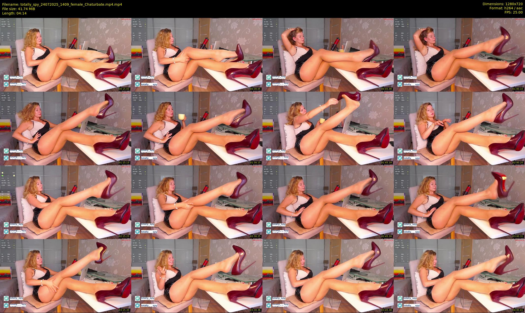totally_spy — 5 minute Chaturbate female cam show recording, 720p, Jul 24, 2025