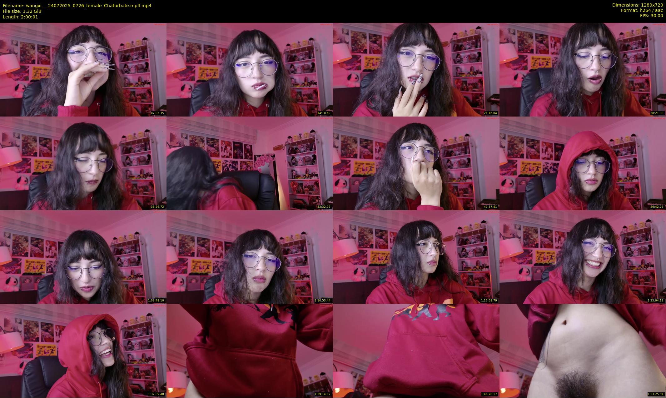 wangxi__ — 121 minute Chaturbate female cam show recording, 720p, Jul 24, 2025
