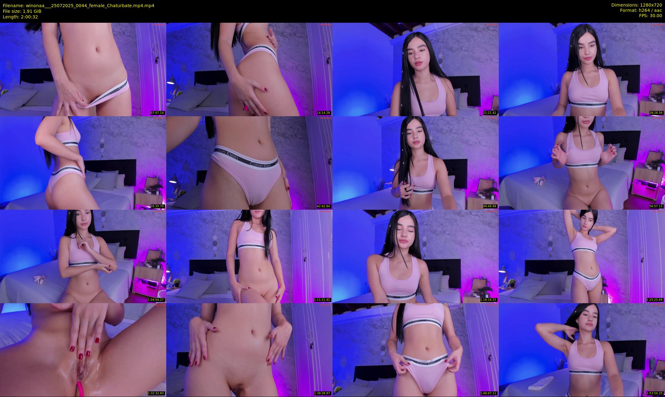 winonaa__ — 121 minute Chaturbate female cam show recording, 720p, Jul 25, 2025