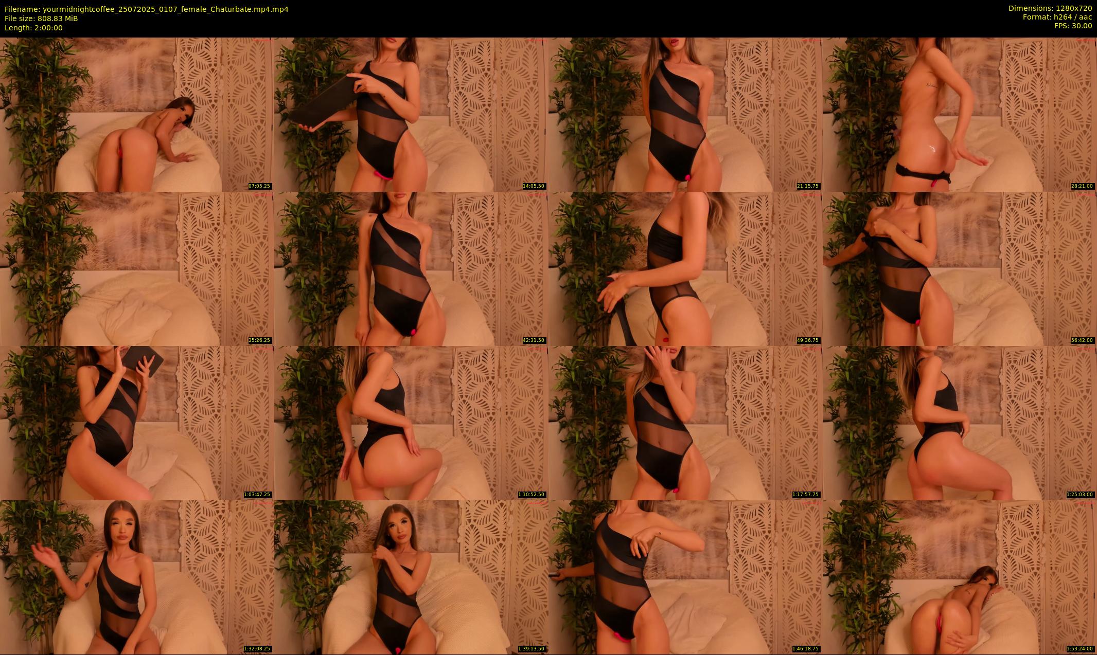 yourmidnightcoffee — 120 minute Chaturbate female cam show recording, 720p, Jul 25, 2025