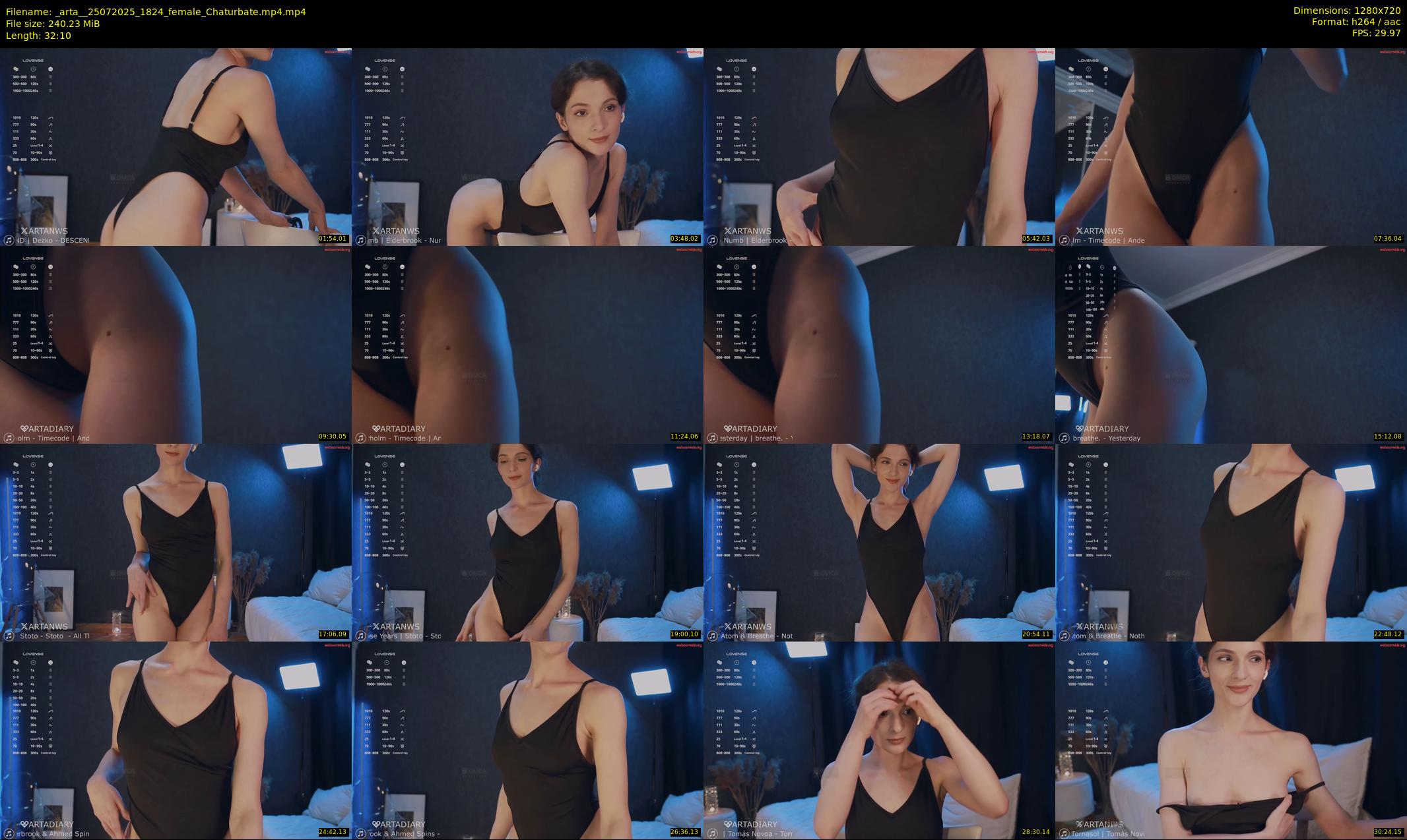 _arta_ — 33 minute Chaturbate female cam show recording, 720p, Jul 25, 2025