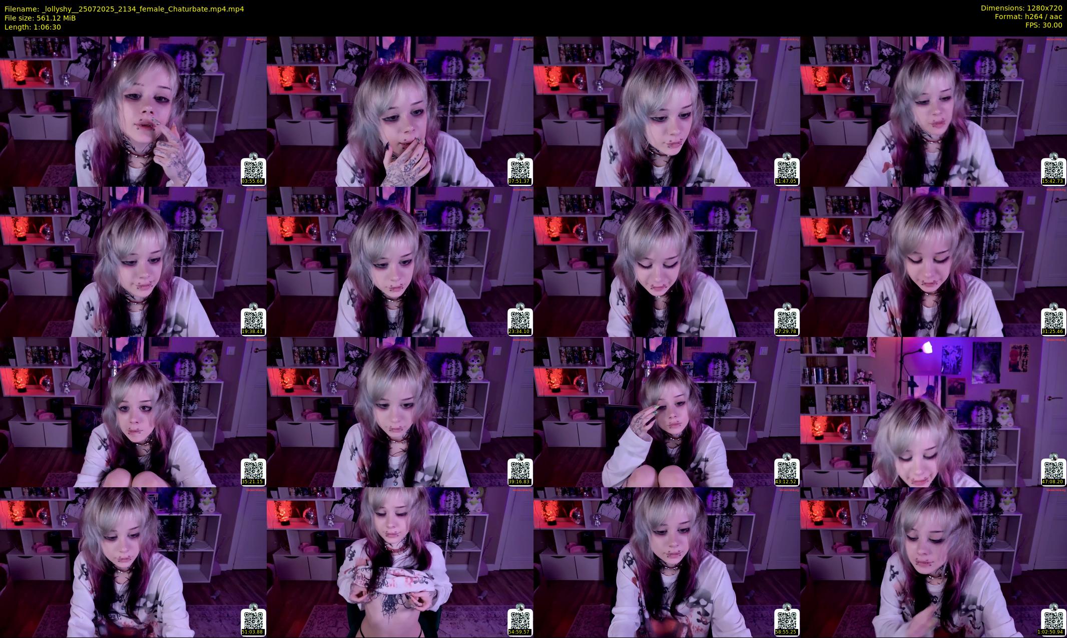 _lollyshy_ — 67 minute Chaturbate female cam show recording, 720p, Jul 25, 2025