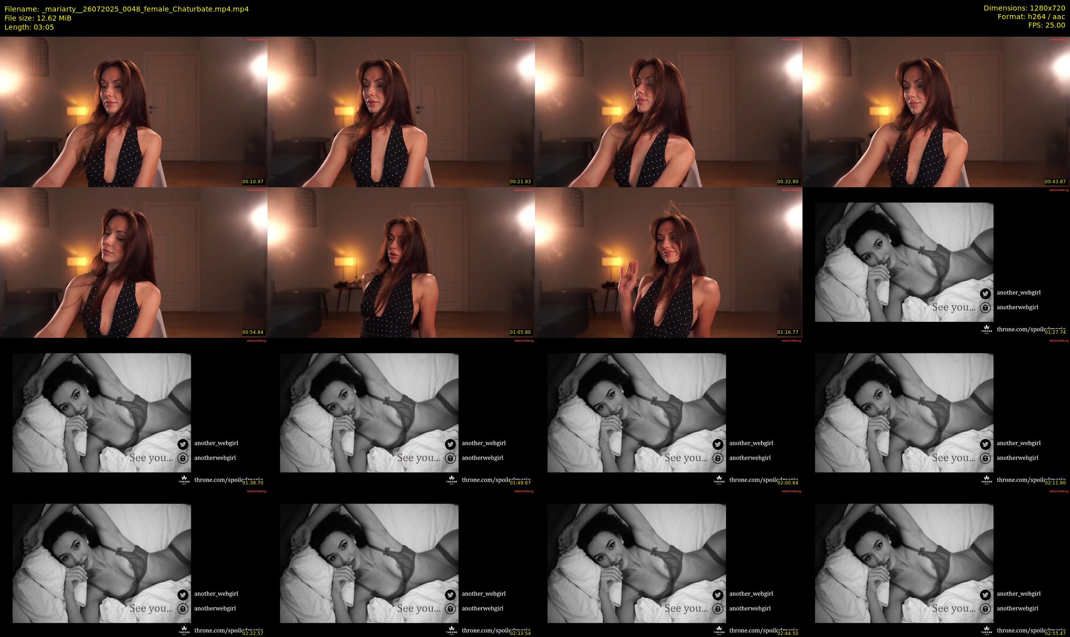 _mariarty_ — 4 minute Chaturbate female cam show recording, 720p, Jul 26, 2025