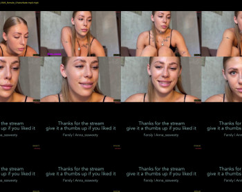 anna_ssweety — 13 minute Chaturbate female cam show recording, 720p, Jul 25, 2025