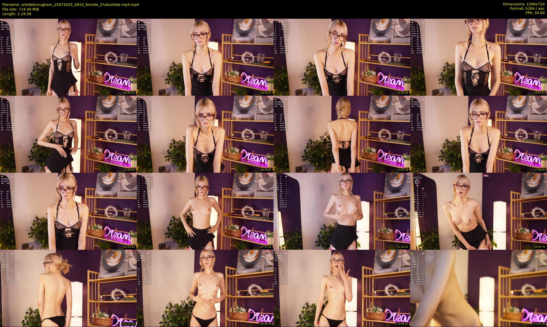 arlettebrougham — 80 minute Chaturbate female cam show recording, 720p, Jul 25, 2025