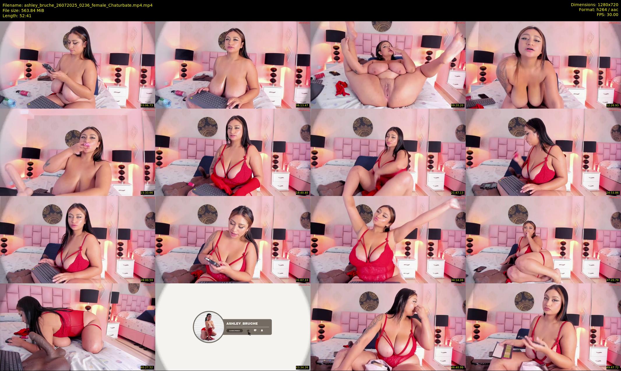 ashley_bruche — 53 minute Chaturbate female cam show recording, 720p, Jul 26, 2025